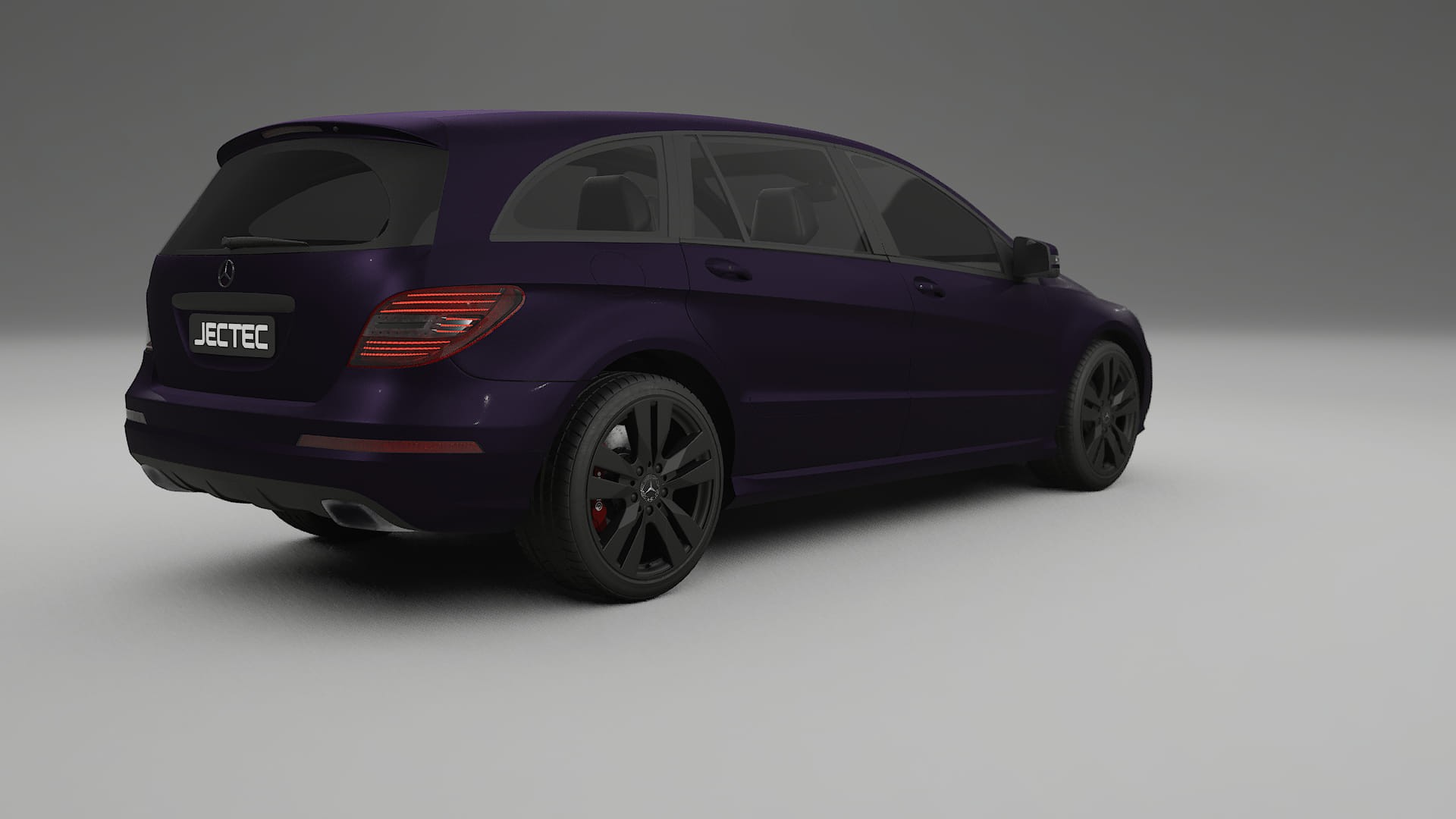 Mercedes R-class W251 facelift LCI TPU Paint Protection Film | VIOLET Color Change PPF Full Pre-Cut Kit