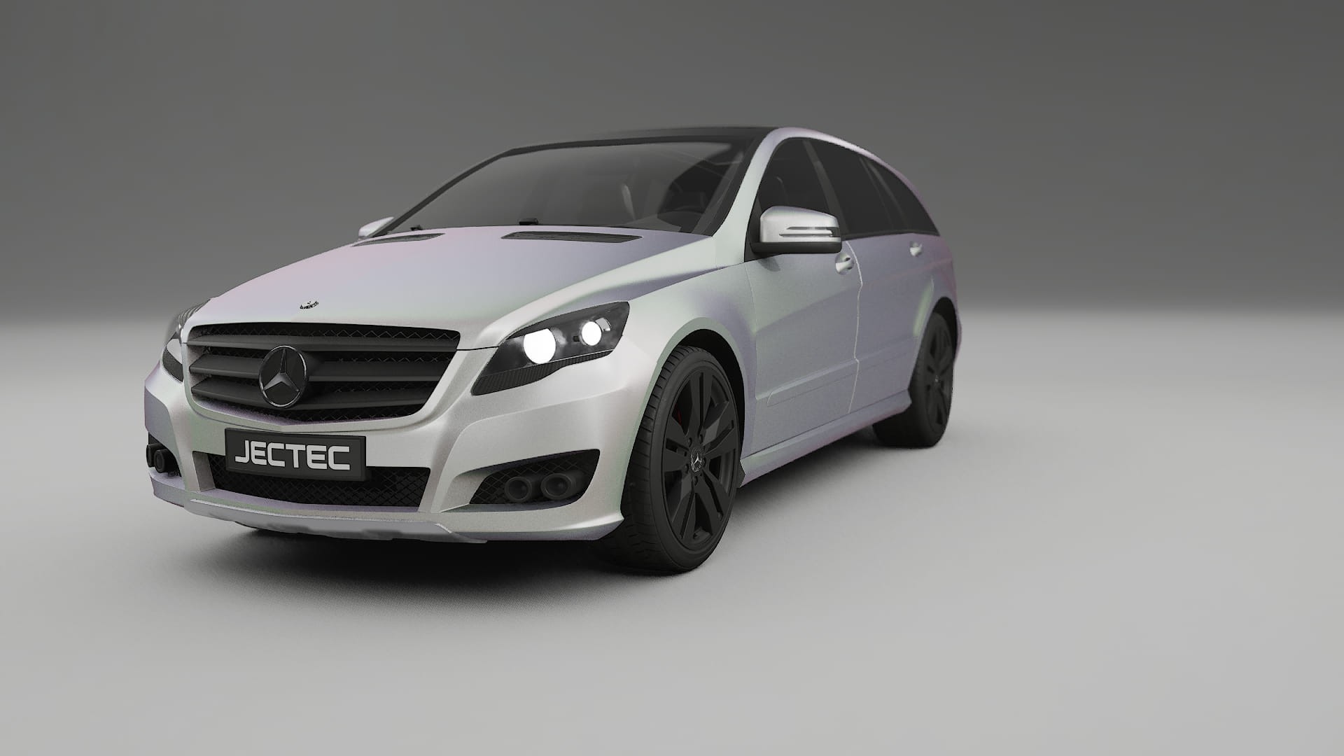 Mercedes R-class W251 facelift LCI TPU Paint Protection Film | NEBULA Color Change PPF Full Pre-Cut Kit