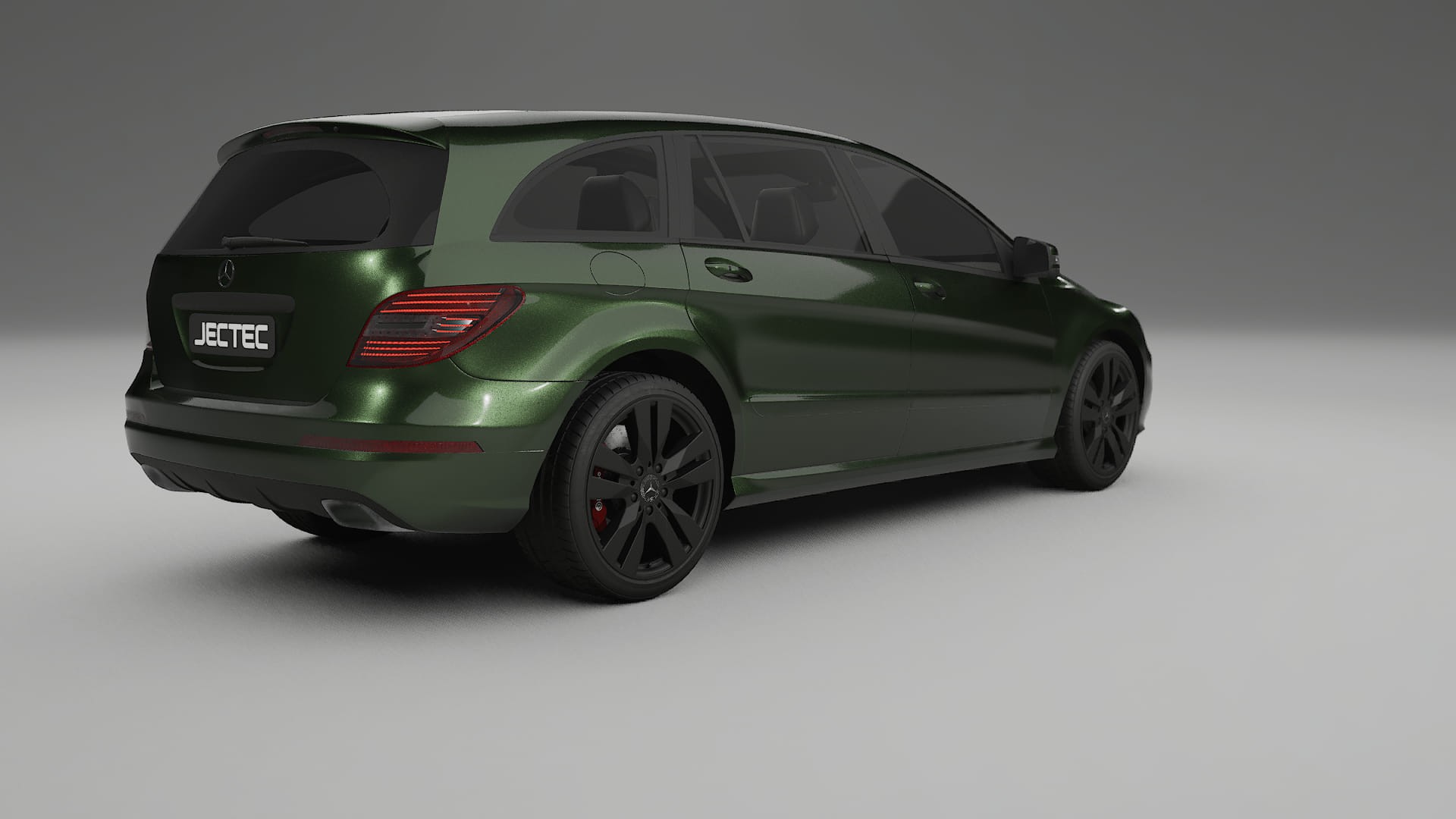 Mercedes R-class W251 facelift LCI TPU Paint Protection Film | LAGOON Color Change PPF Full Pre-Cut Kit