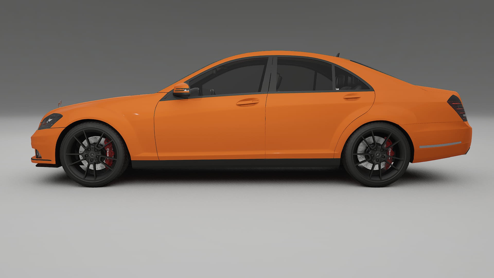 Mercedes S-class W221 facelift LCI TPU Paint Protection Film | ROCKET Color Change PPF Full Pre-Cut Kit