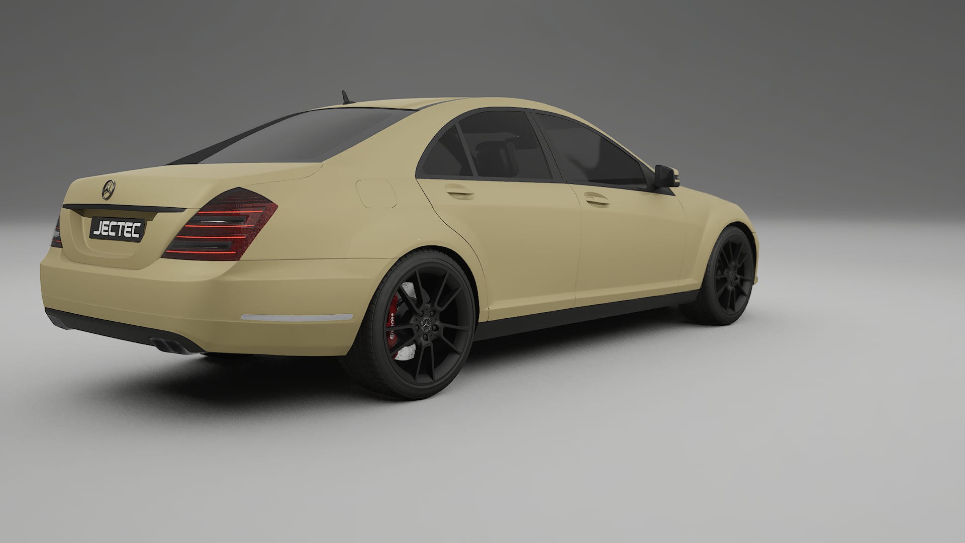 Mercedes S-class W221 facelift LCI TPU Paint Protection Film | SAND Color Change PPF Full Pre-Cut Kit