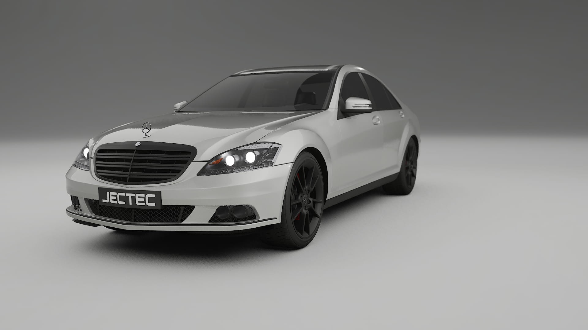Mercedes S-class W221 facelift LCI TPU Paint Protection Film | PEARL Color Change PPF Full Pre-Cut Kit