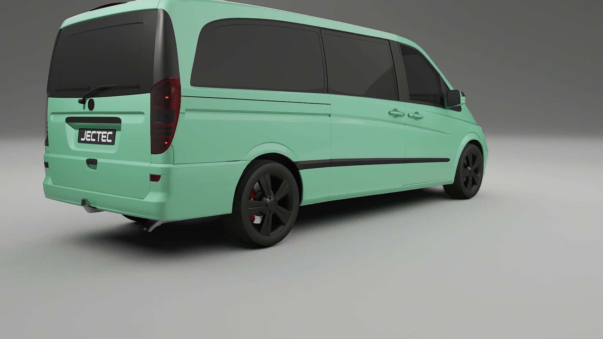 Mercedes Viano Extralong W439 Facelift LCI TPU Paint Protection Film | DUSTY Color Change PPF Full Pre-Cut Kit