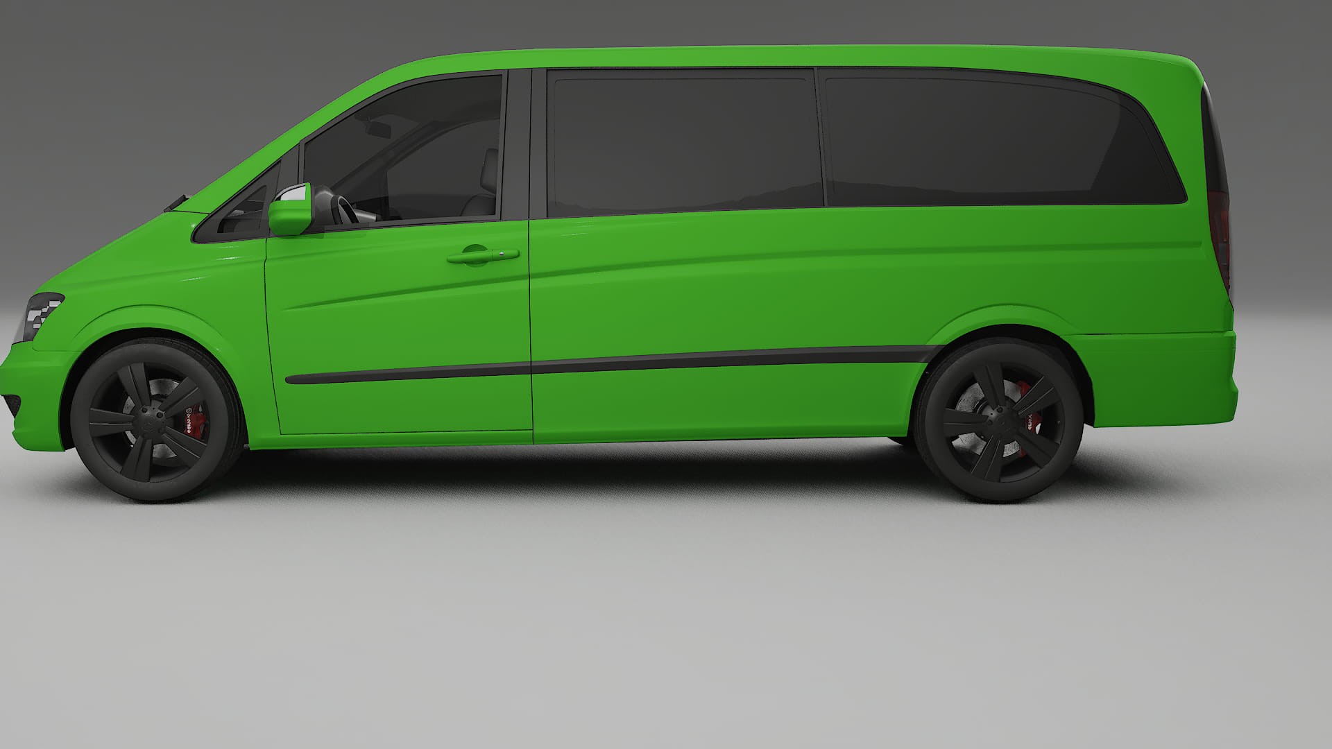 Mercedes Viano Extralong W439 Facelift LCI TPU Paint Protection Film | VENOM Color Change PPF Full Pre-Cut Kit 2