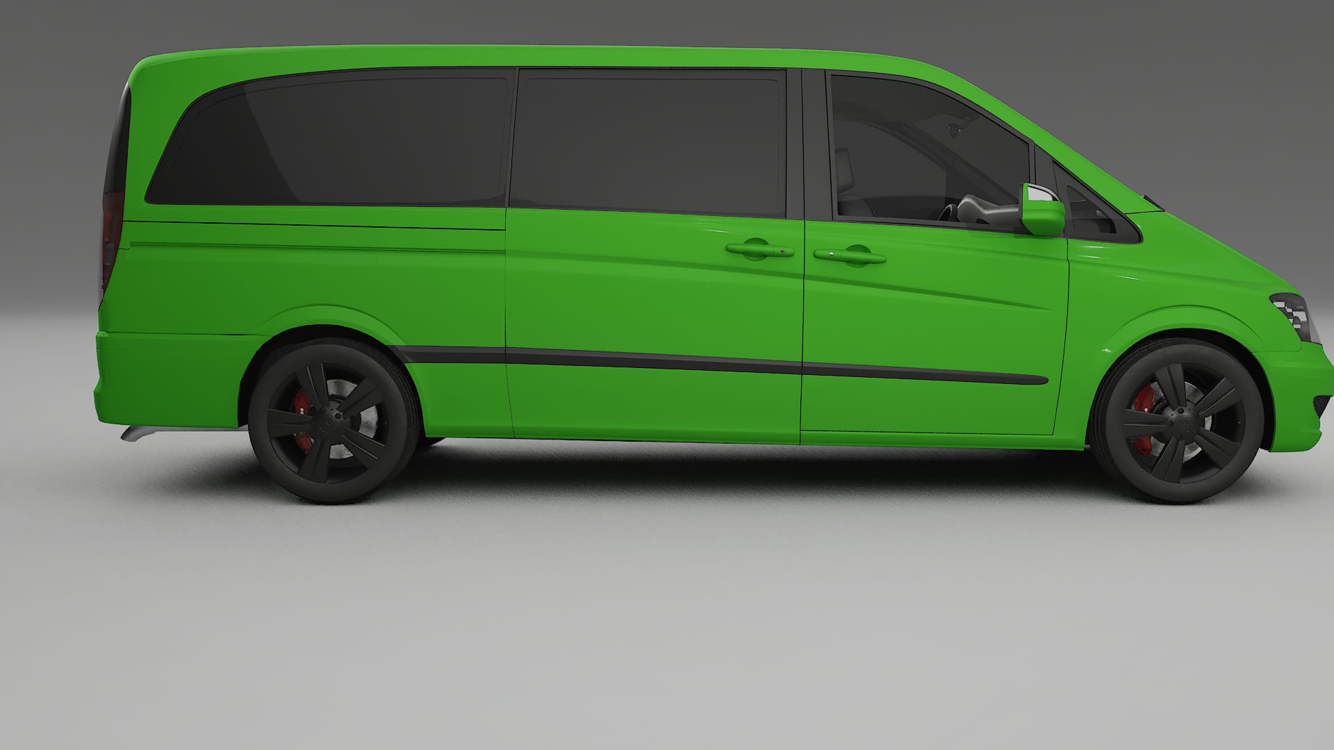 Mercedes Viano Extralong W439 Facelift LCI TPU Paint Protection Film | VENOM Color Change PPF Full Pre-Cut Kit