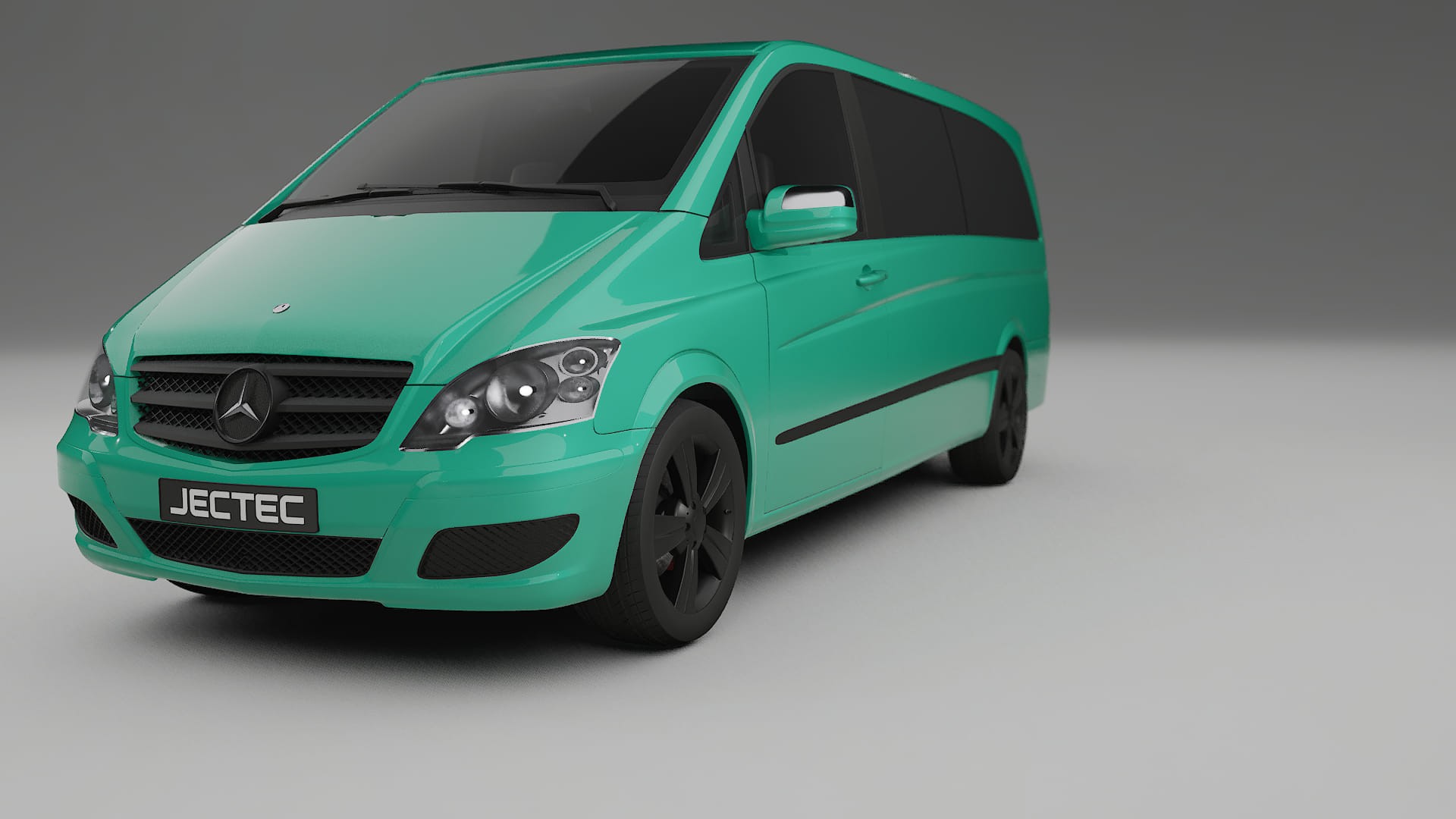 Mercedes Viano Extralong W439 Facelift LCI TPU Paint Protection Film | JEWEL Color Change PPF Full Pre-Cut Kit