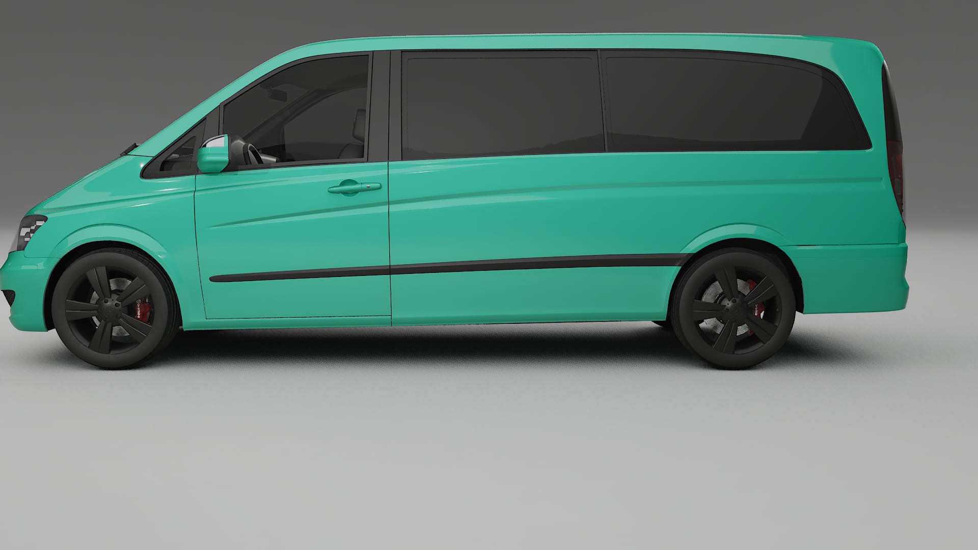 Mercedes Viano Extralong W439 Facelift LCI TPU Paint Protection Film | JEWEL Color Change PPF Full Pre-Cut Kit 2