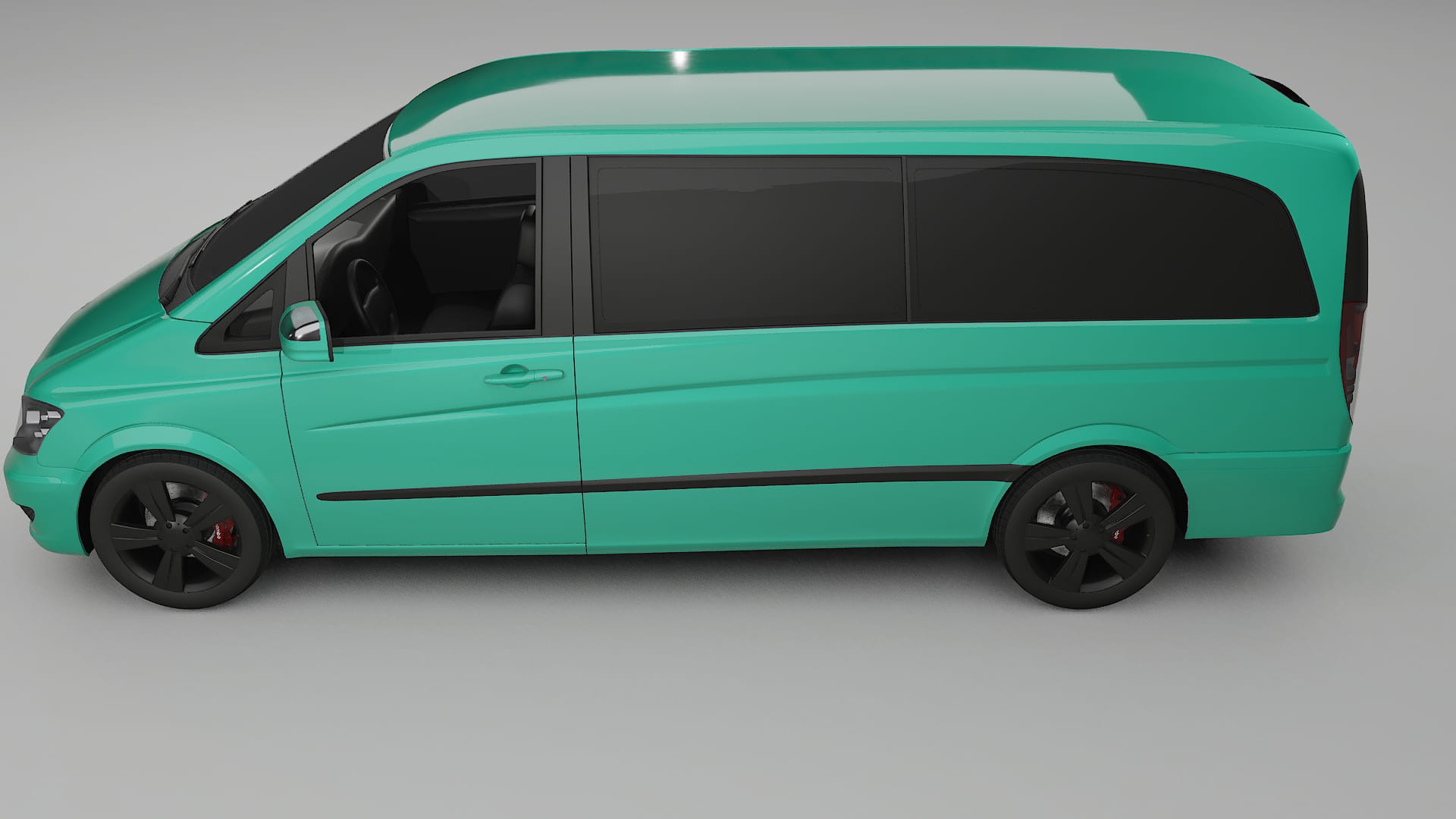 Mercedes Viano Extralong W439 Facelift LCI TPU Paint Protection Film | JEWEL Color Change PPF Full Pre-Cut Kit