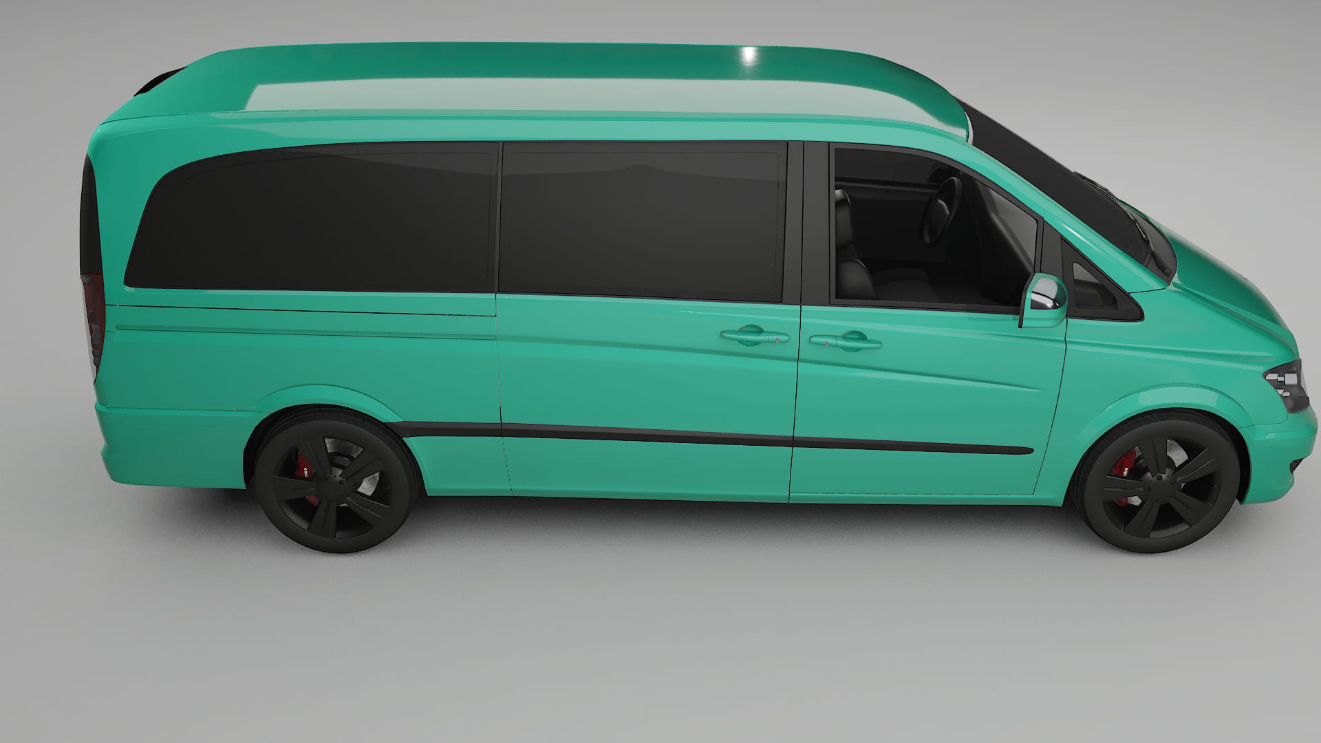 Mercedes Viano Extralong W439 Facelift LCI TPU Paint Protection Film | JEWEL Color Change PPF Full Pre-Cut Kit