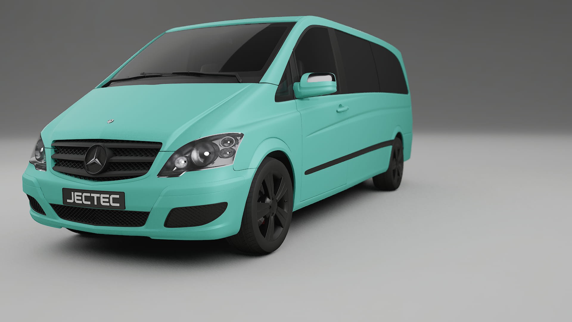 Mercedes Viano Extralong W439 Facelift LCI TPU Paint Protection Film | FROST Color Change PPF Full Pre-Cut Kit