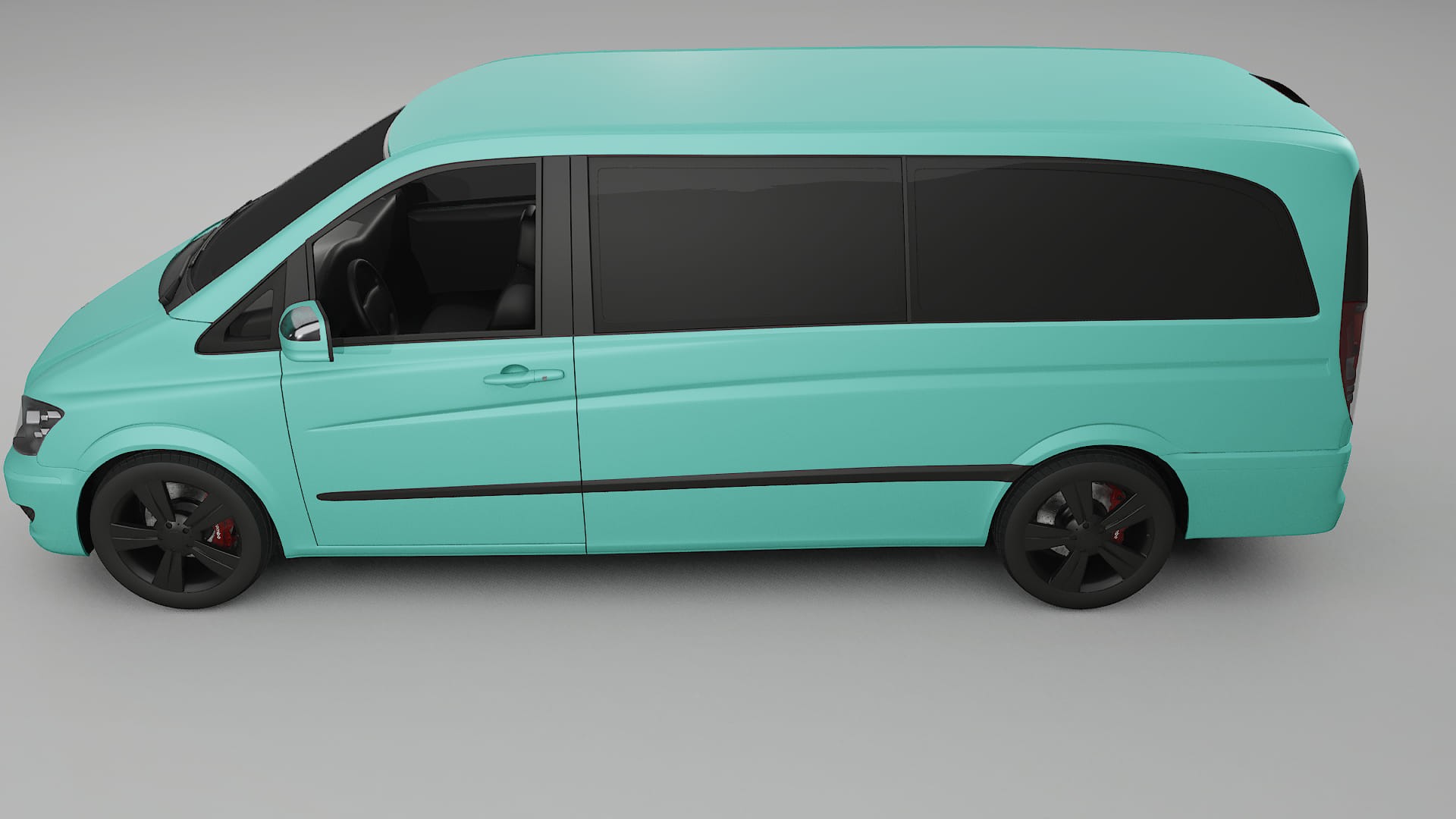 Mercedes Viano Extralong W439 Facelift LCI TPU Paint Protection Film | FROST Color Change PPF Full Pre-Cut Kit