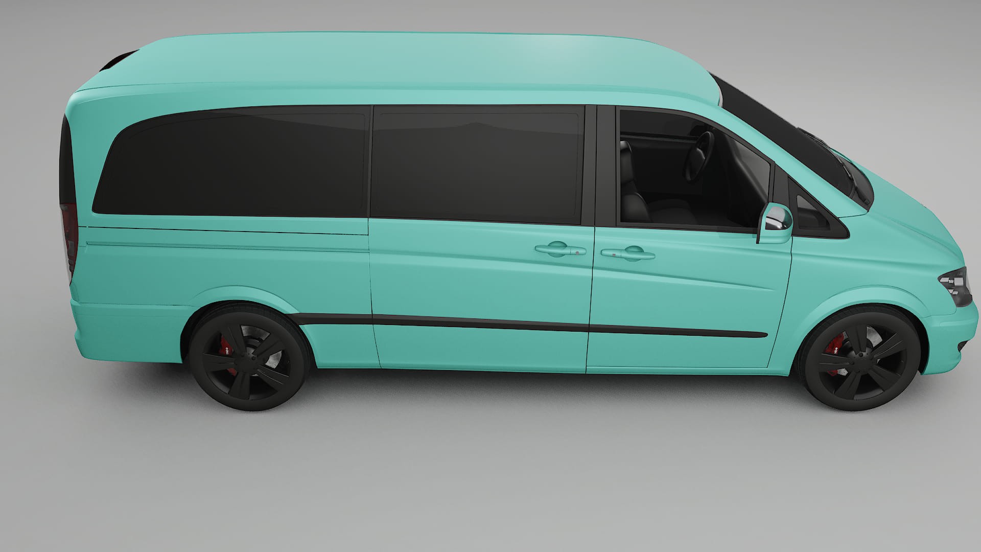 Mercedes Viano Extralong W439 Facelift LCI TPU Paint Protection Film | FROST Color Change PPF Full Pre-Cut Kit