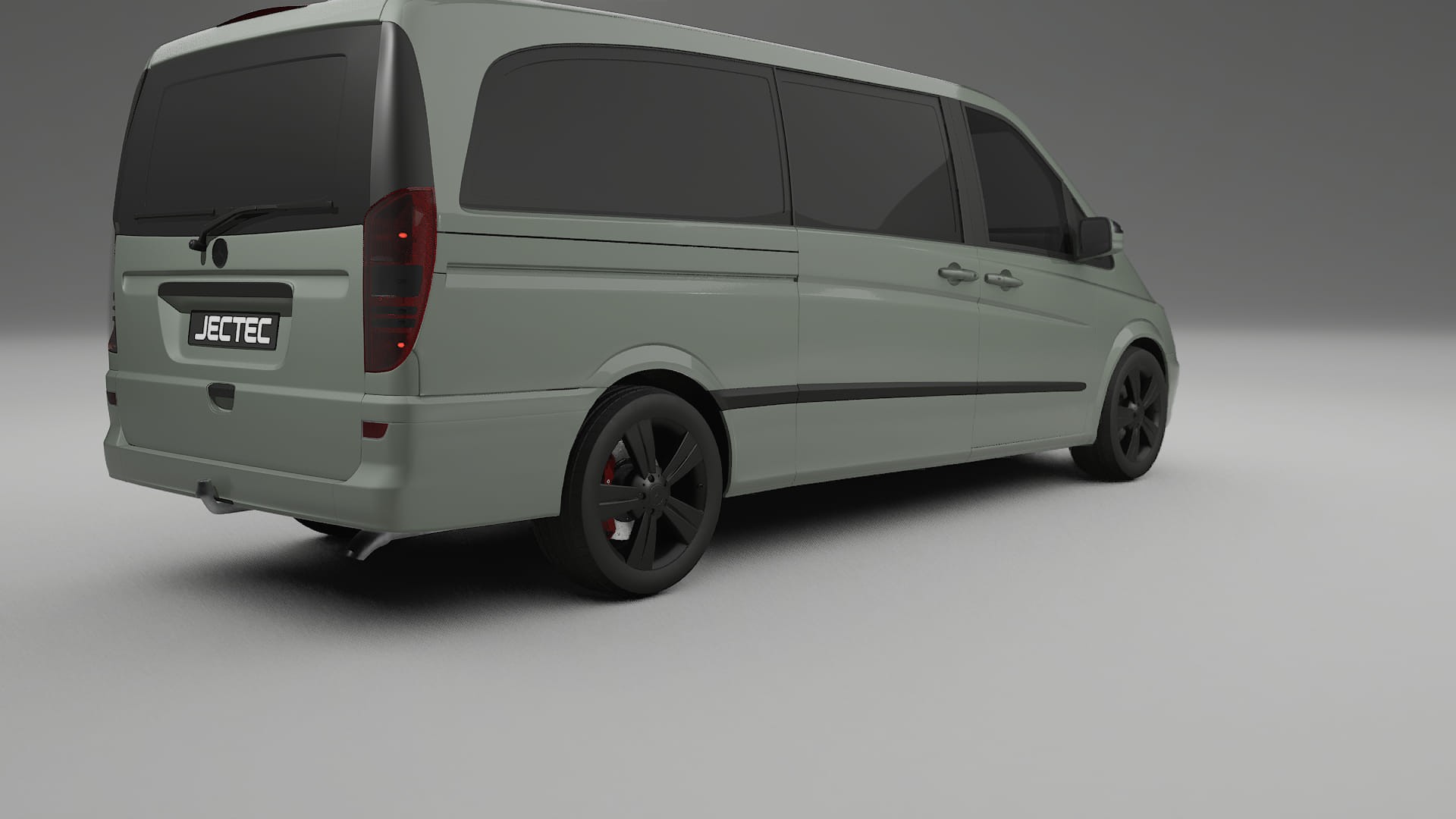 Mercedes Viano Extralong W439 Facelift LCI TPU Paint Protection Film | SLATE Color Change PPF Full Pre-Cut Kit