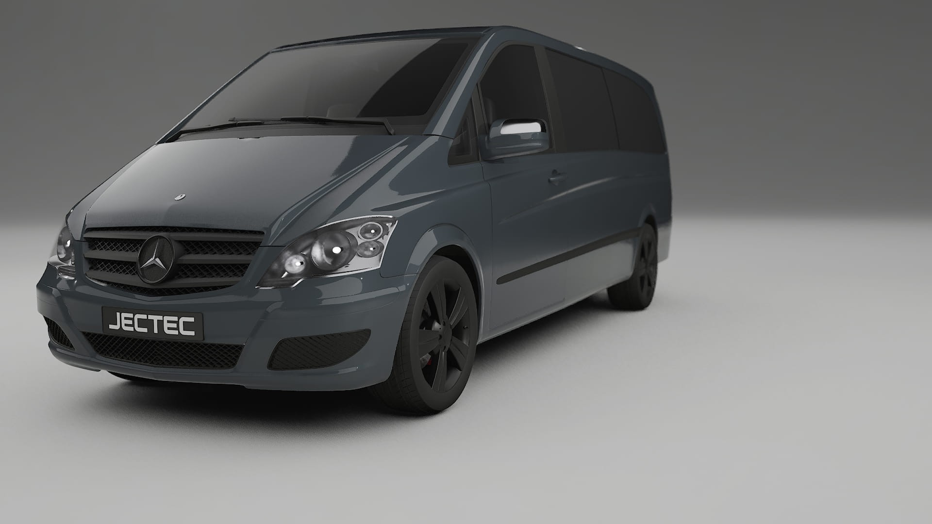 Mercedes Viano Extralong W439 Facelift LCI TPU Paint Protection Film | GRANITE Color Change PPF Full Pre-Cut Kit