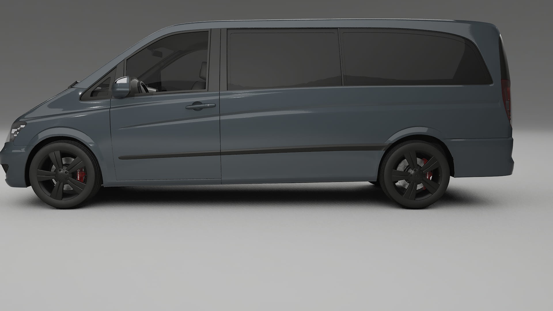 Mercedes Viano Extralong W439 Facelift LCI TPU Paint Protection Film | GRANITE Color Change PPF Full Pre-Cut Kit 2