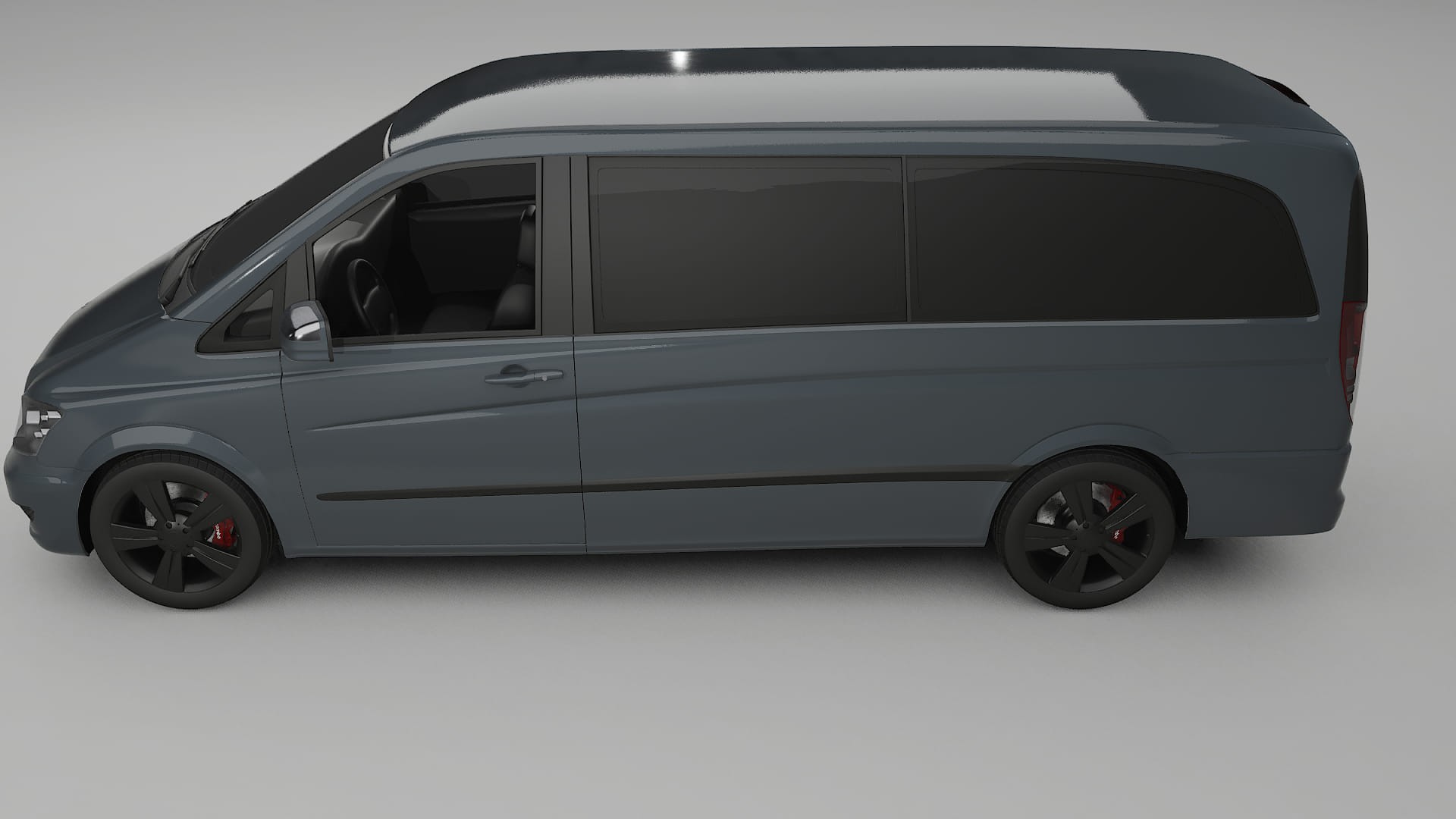 Mercedes Viano Extralong W439 Facelift LCI TPU Paint Protection Film | GRANITE Color Change PPF Full Pre-Cut Kit