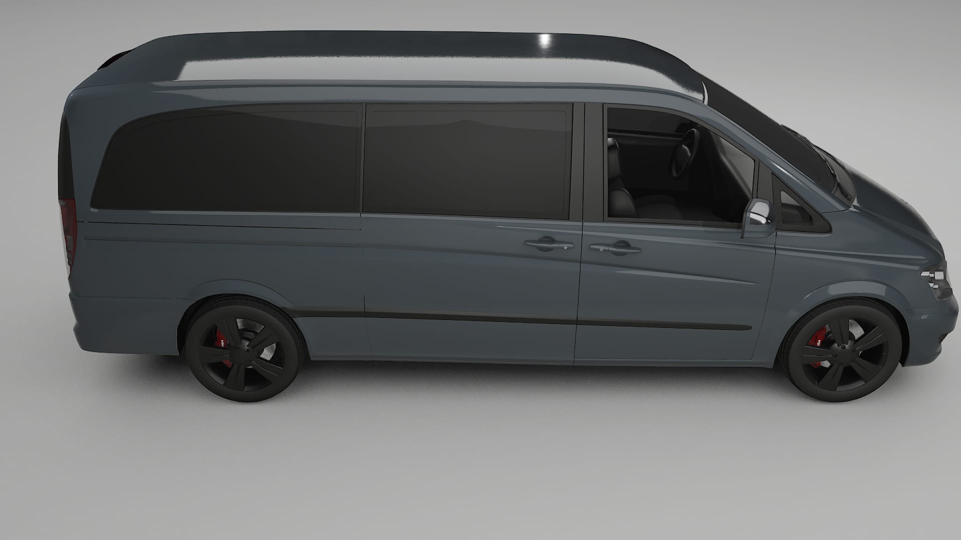 Mercedes Viano Extralong W439 Facelift LCI TPU Paint Protection Film | GRANITE Color Change PPF Full Pre-Cut Kit