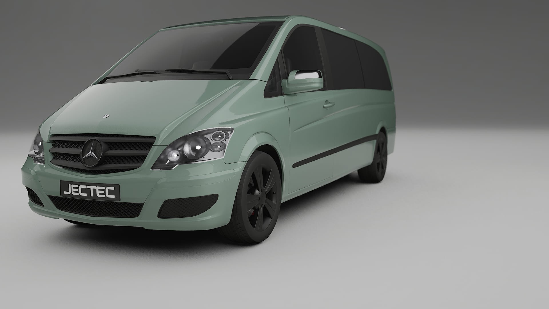 Mercedes Viano Extralong W439 Facelift LCI TPU Paint Protection Film | CINDER Color Change PPF Full Pre-Cut Kit