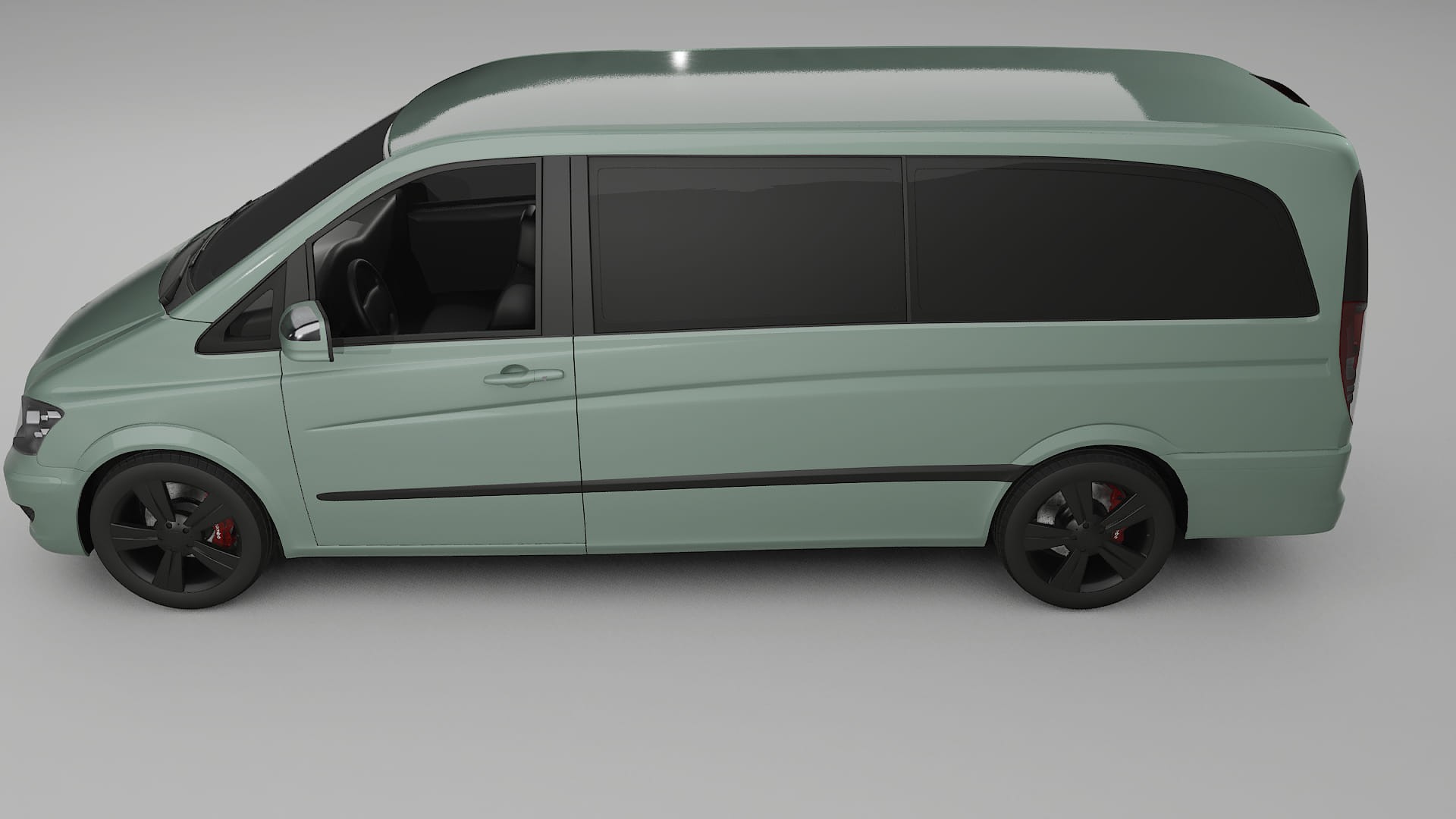 Mercedes Viano Extralong W439 Facelift LCI TPU Paint Protection Film | CINDER Color Change PPF Full Pre-Cut Kit