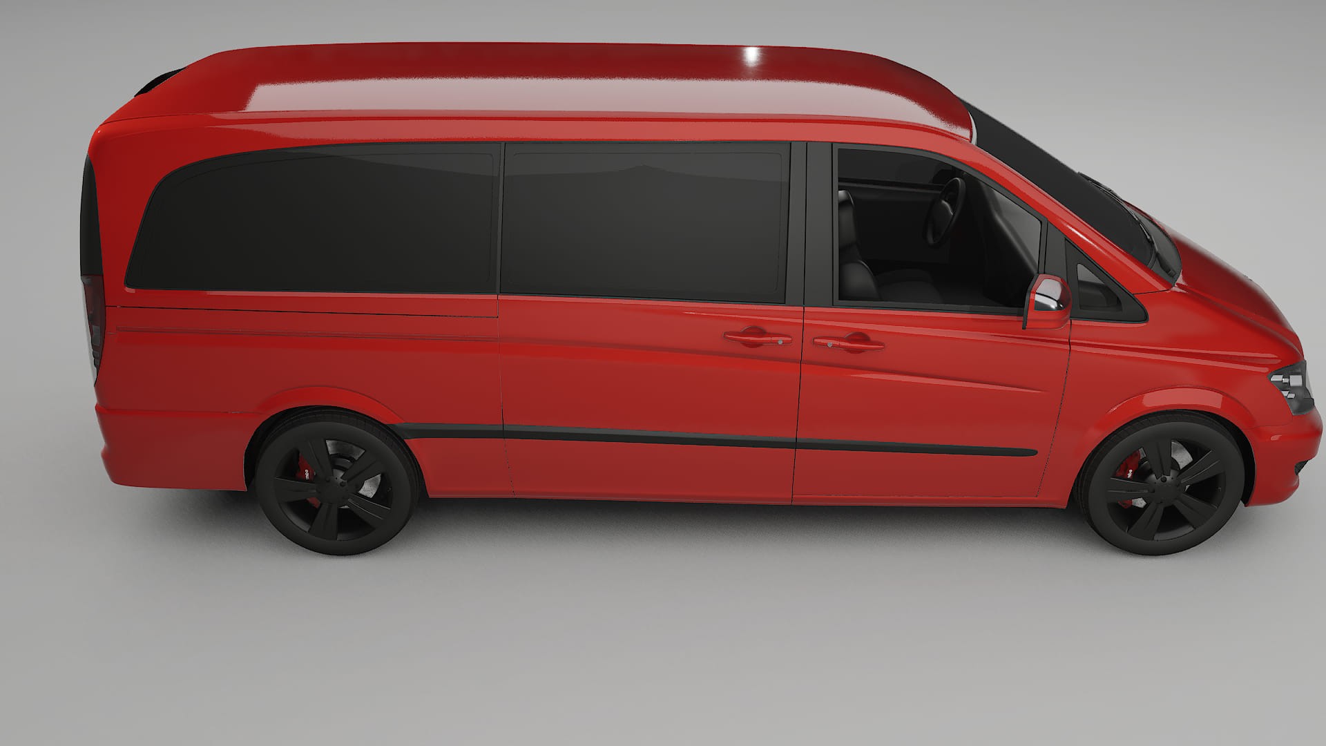 Mercedes Viano Extralong W439 Facelift LCI TPU Paint Protection Film | BLAZE Color Change PPF Full Pre-Cut Kit