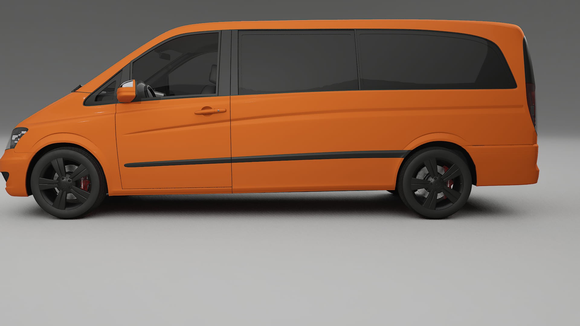 Mercedes Viano Extralong W439 Facelift LCI TPU Paint Protection Film | ROCKET Color Change PPF Full Pre-Cut Kit 2