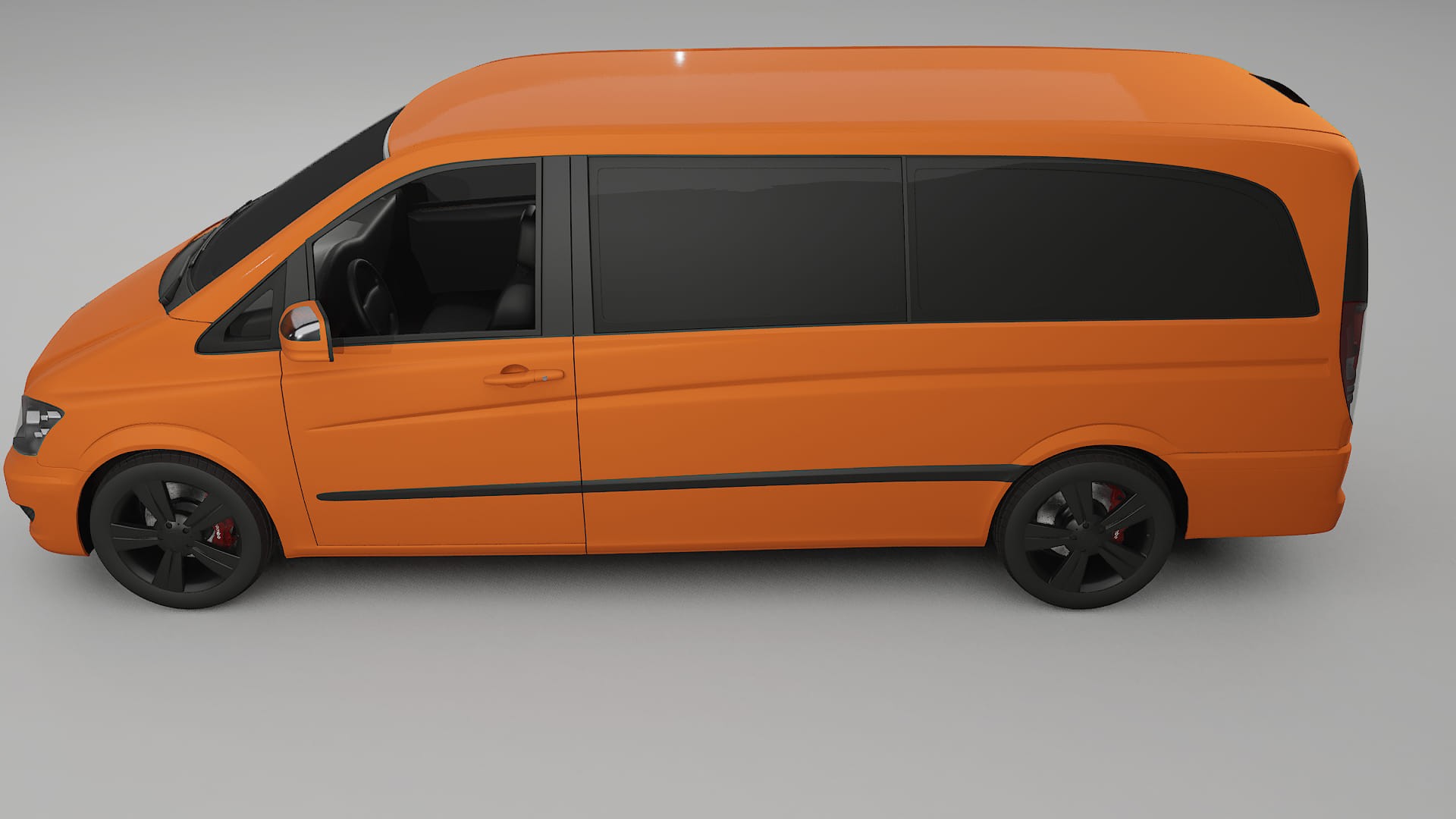 Mercedes Viano Extralong W439 Facelift LCI TPU Paint Protection Film | ROCKET Color Change PPF Full Pre-Cut Kit