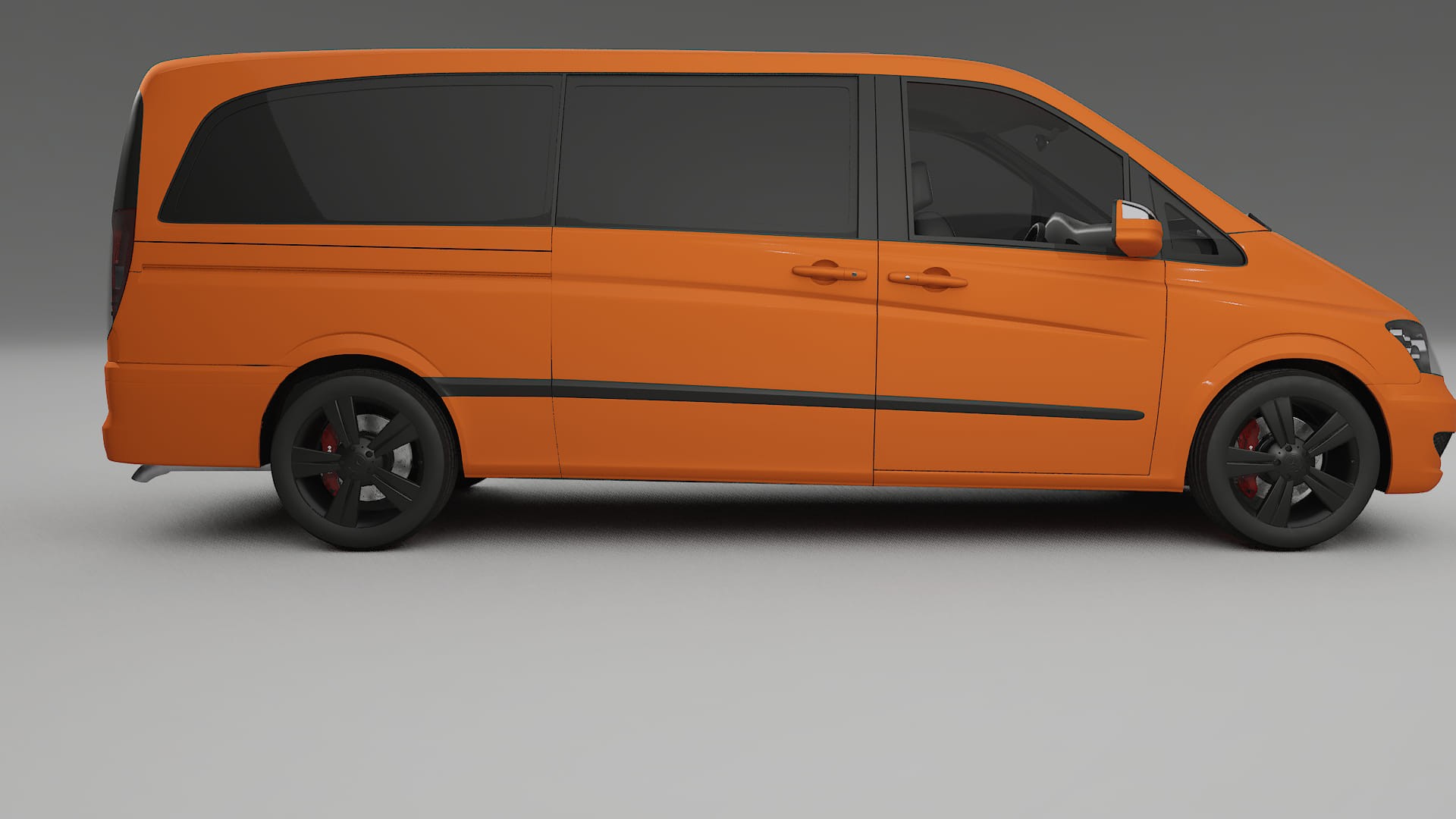 Mercedes Viano Extralong W439 Facelift LCI TPU Paint Protection Film | ROCKET Color Change PPF Full Pre-Cut Kit