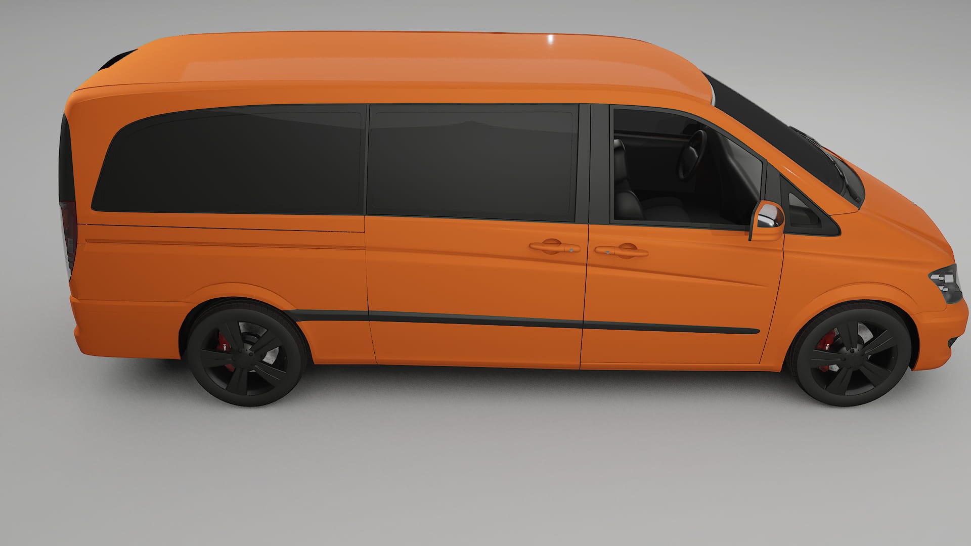 Mercedes Viano Extralong W439 Facelift LCI TPU Paint Protection Film | ROCKET Color Change PPF Full Pre-Cut Kit