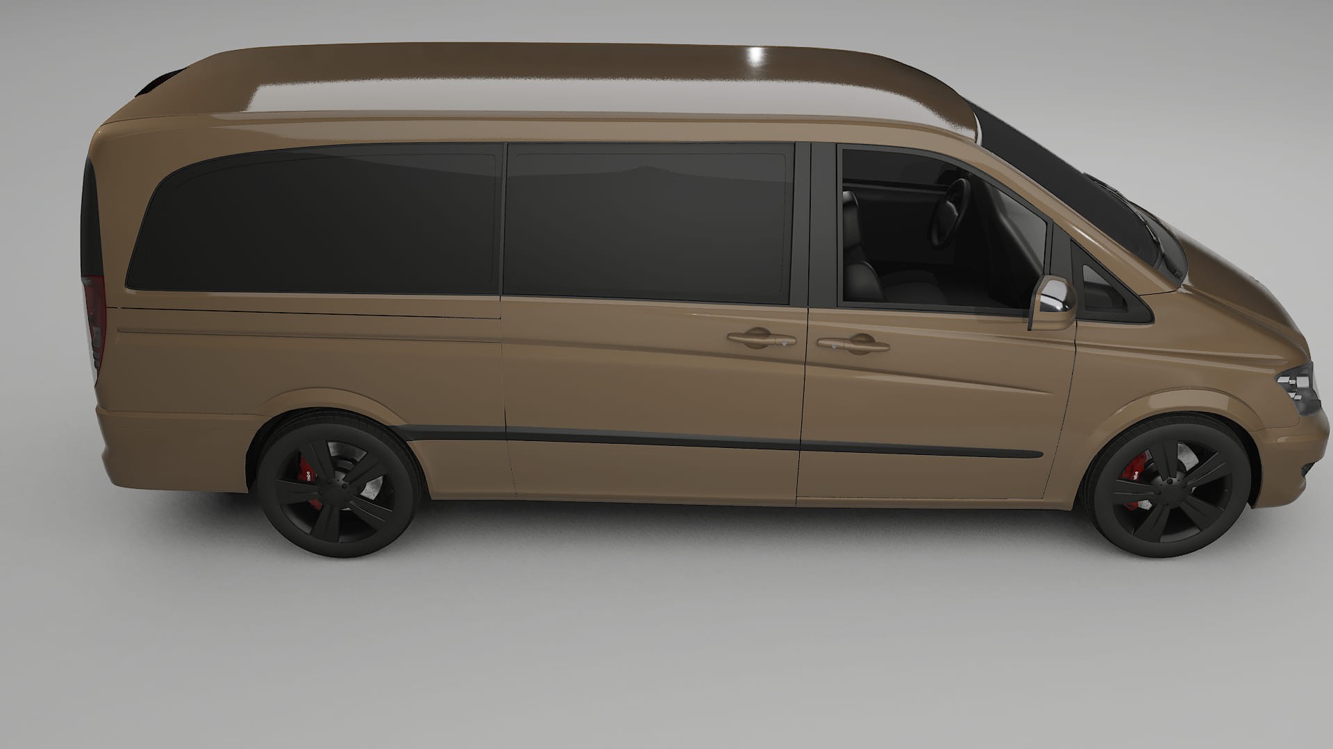 Mercedes Viano Extralong W439 Facelift LCI TPU Paint Protection Film | SAHARA Color Change PPF Full Pre-Cut Kit