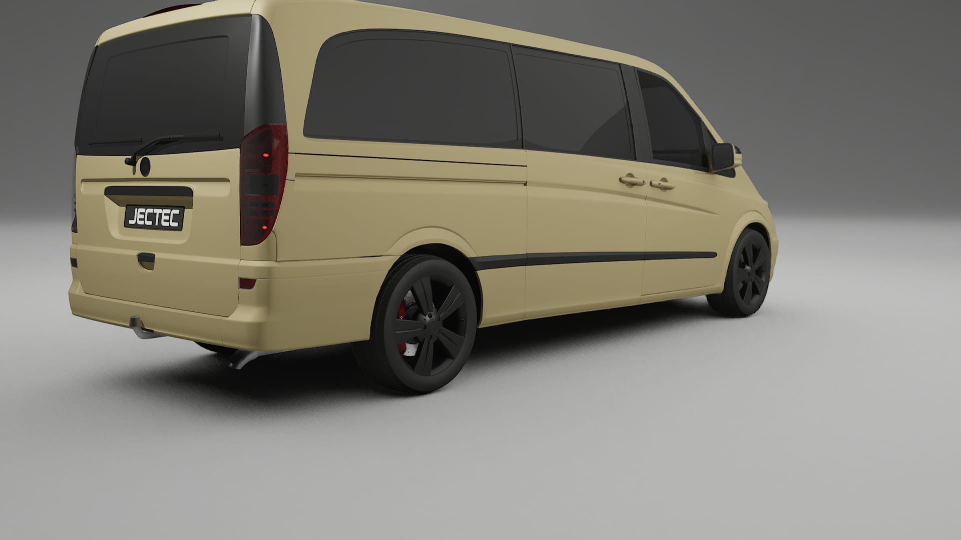 Mercedes Viano Extralong W439 Facelift LCI TPU Paint Protection Film | SAND Color Change PPF Full Pre-Cut Kit
