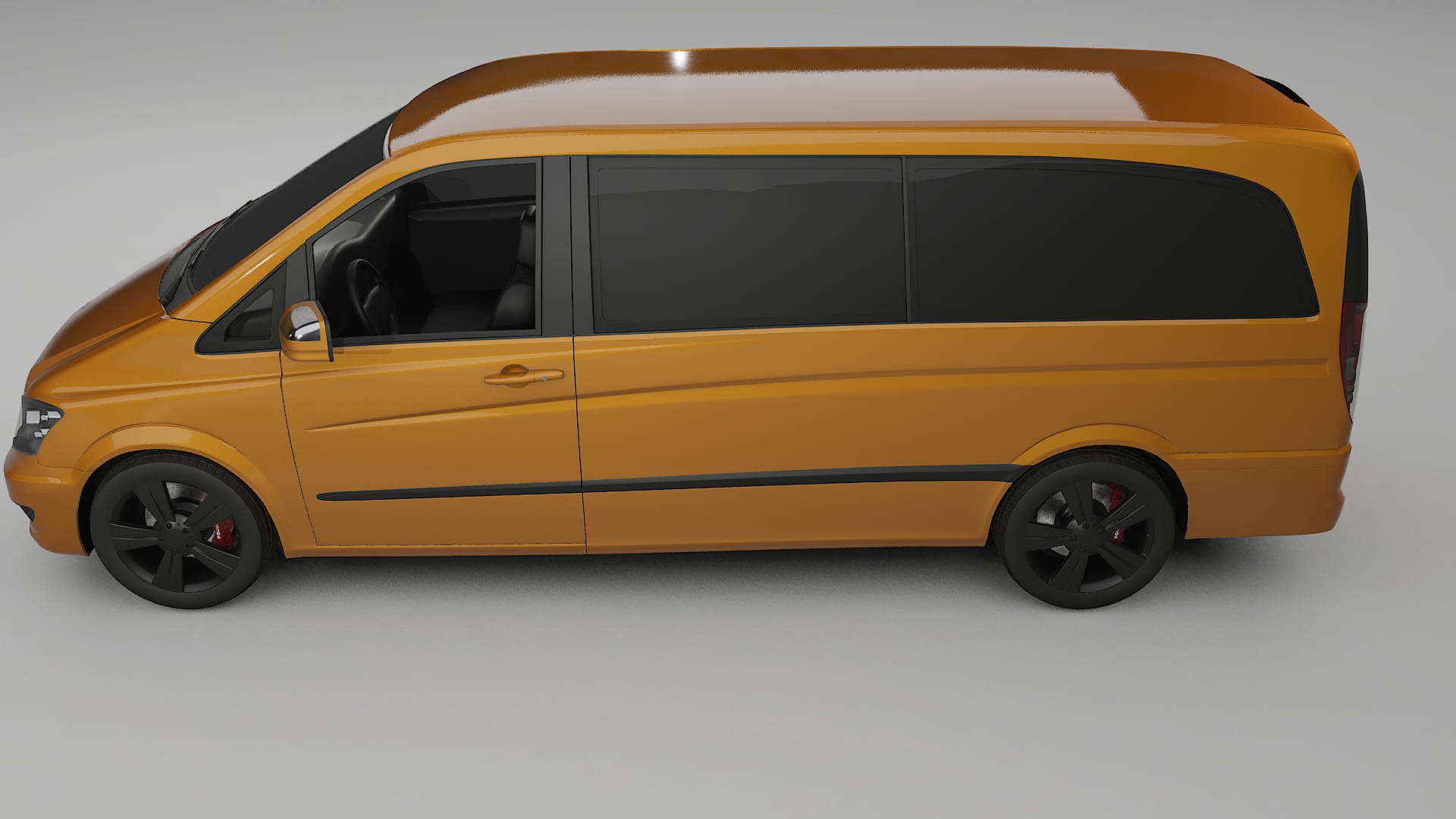Mercedes Viano Extralong W439 Facelift LCI TPU Paint Protection Film | DAISY Color Change PPF Full Pre-Cut Kit