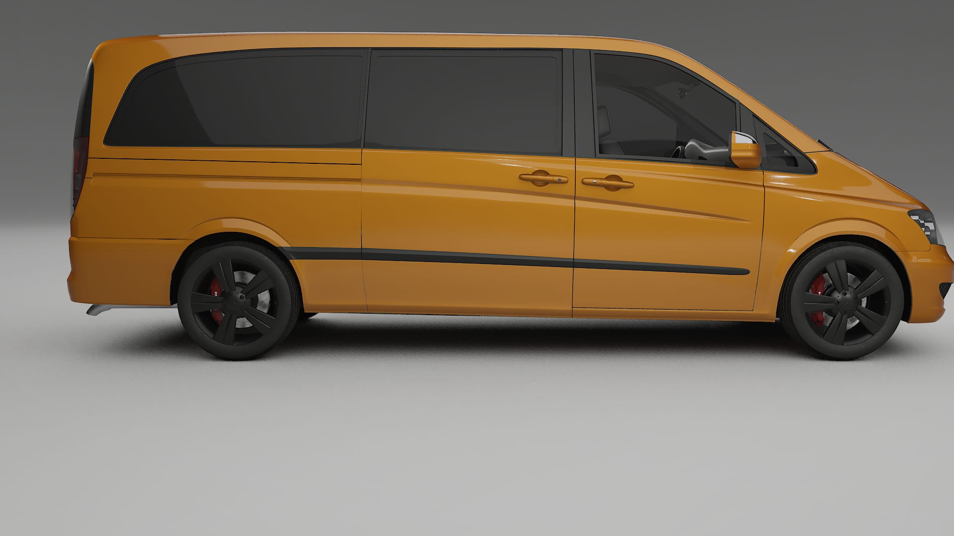 Mercedes Viano Extralong W439 Facelift LCI TPU Paint Protection Film | DAISY Color Change PPF Full Pre-Cut Kit