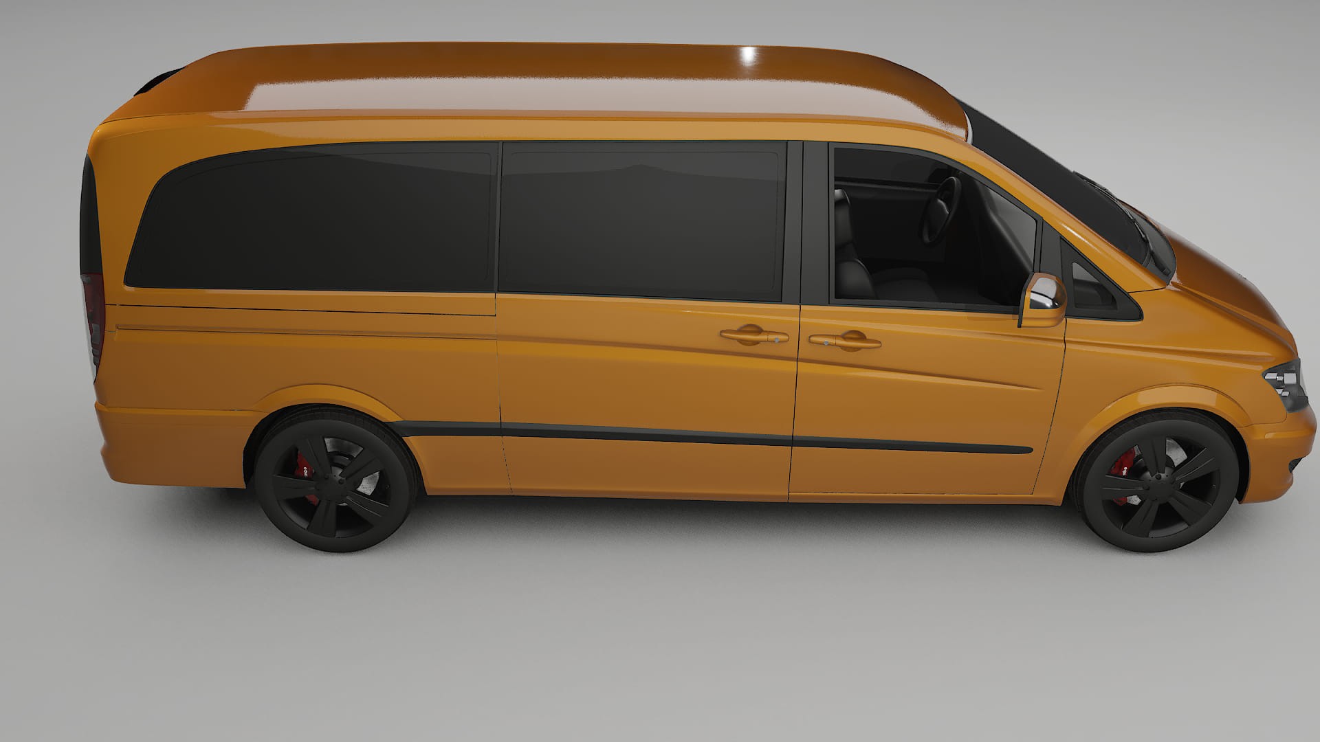 Mercedes Viano Extralong W439 Facelift LCI TPU Paint Protection Film | DAISY Color Change PPF Full Pre-Cut Kit