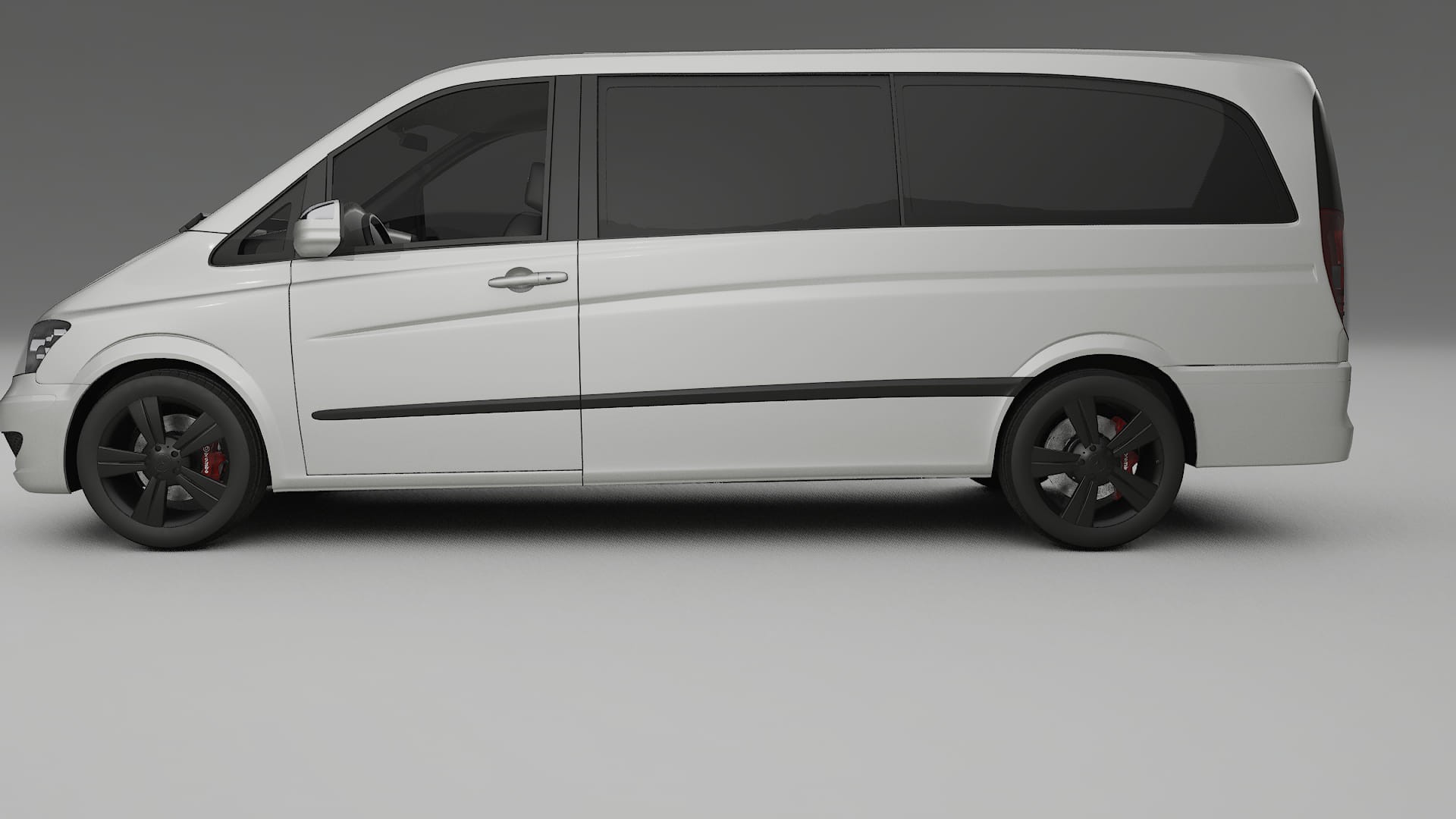 Mercedes Viano Extralong W439 Facelift LCI TPU Paint Protection Film | PEARL Color Change PPF Full Pre-Cut Kit 2