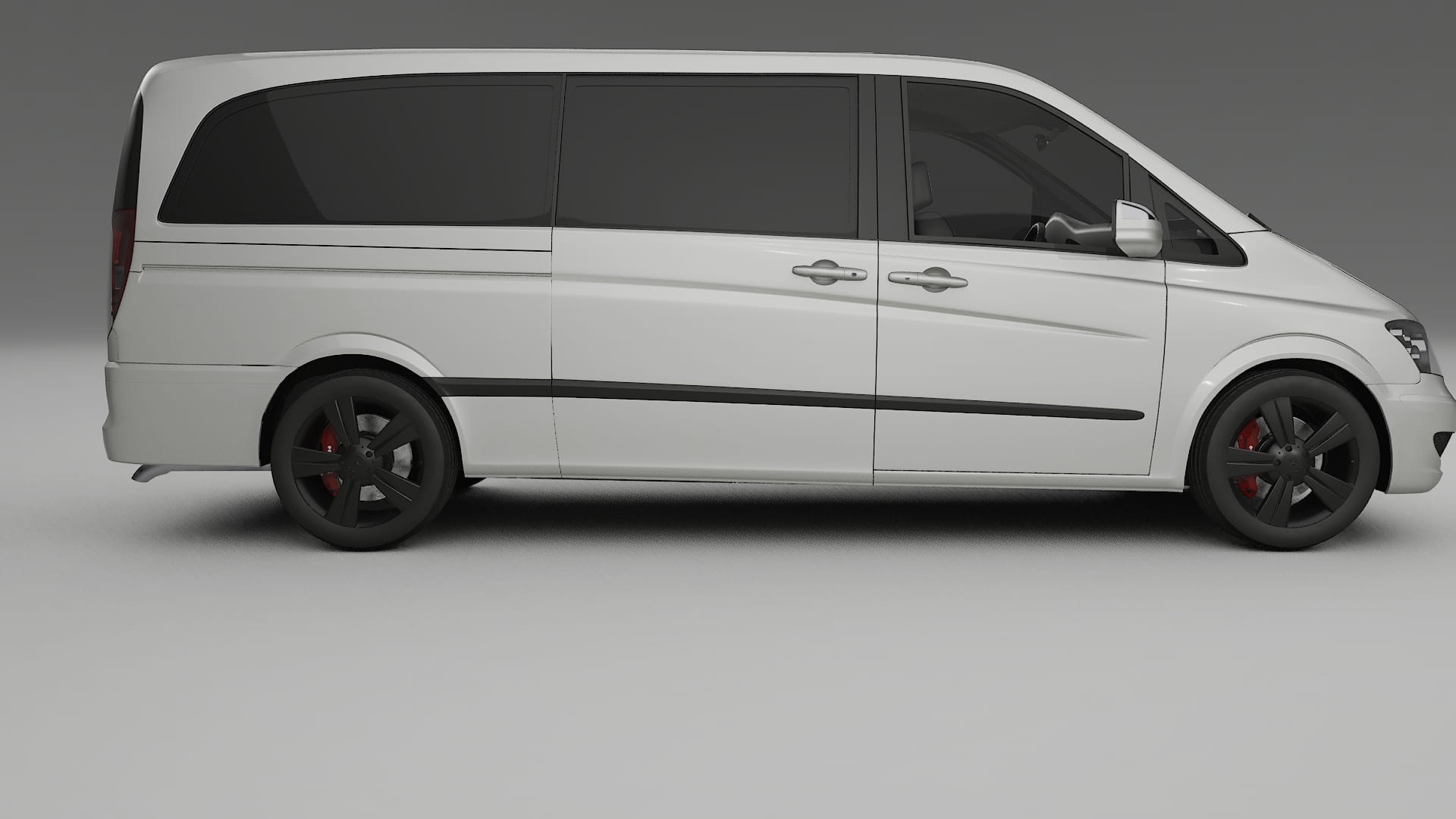 Mercedes Viano Extralong W439 Facelift LCI TPU Paint Protection Film | PEARL Color Change PPF Full Pre-Cut Kit