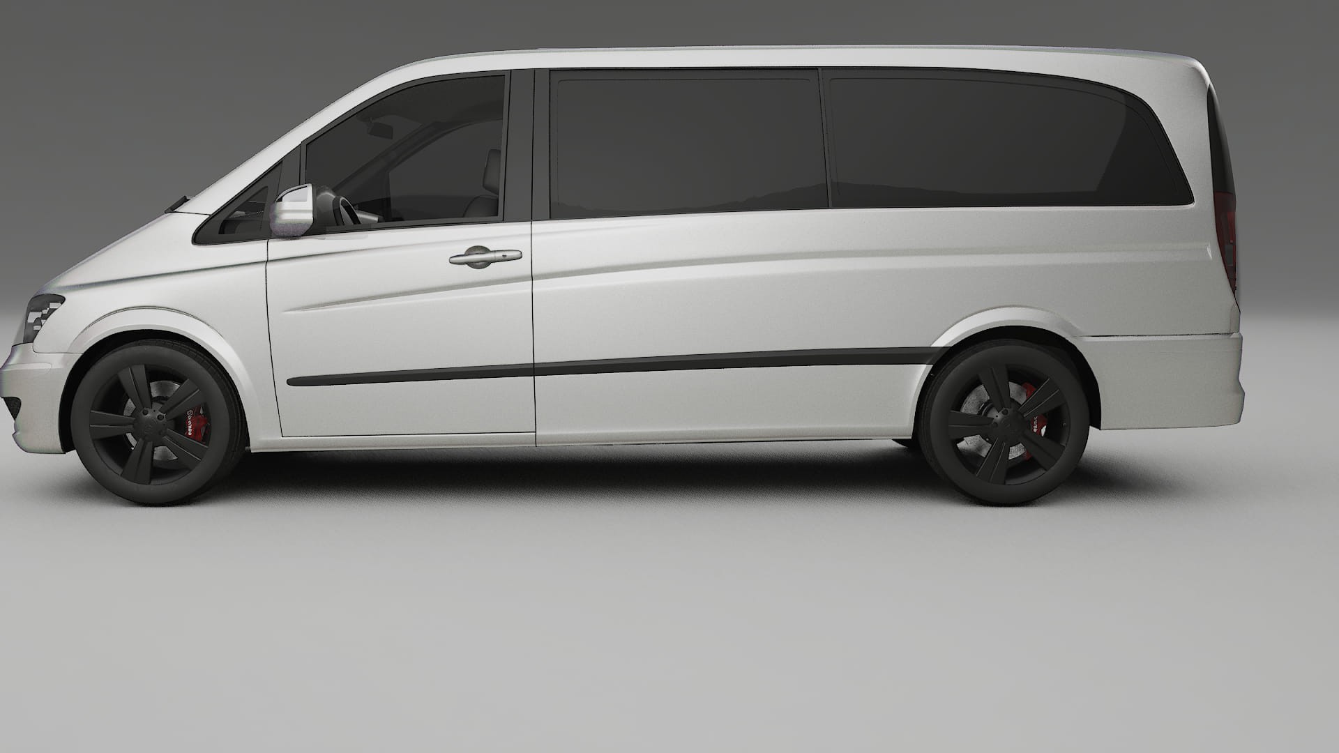 Mercedes Viano Extralong W439 Facelift LCI TPU Paint Protection Film | NEBULA Color Change PPF Full Pre-Cut Kit 2