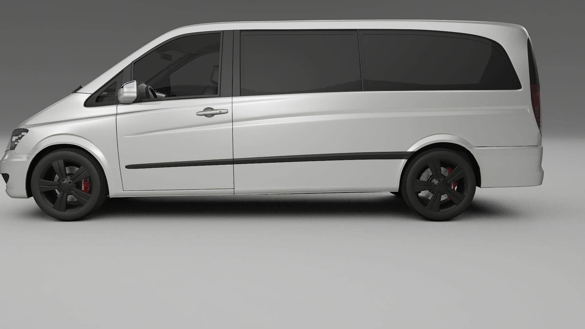Mercedes Viano Extralong W439 Facelift LCI TPU Paint Protection Film | OPAL Color Change PPF Full Pre-Cut Kit 2