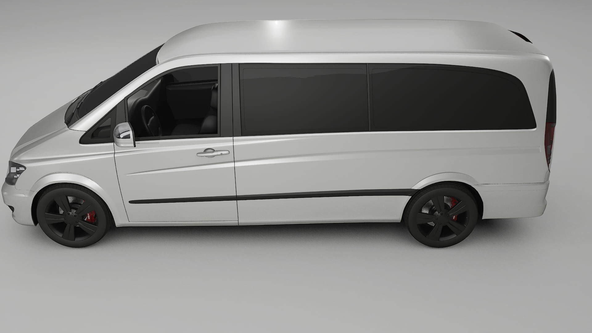 Mercedes Viano Extralong W439 Facelift LCI TPU Paint Protection Film | OPAL Color Change PPF Full Pre-Cut Kit