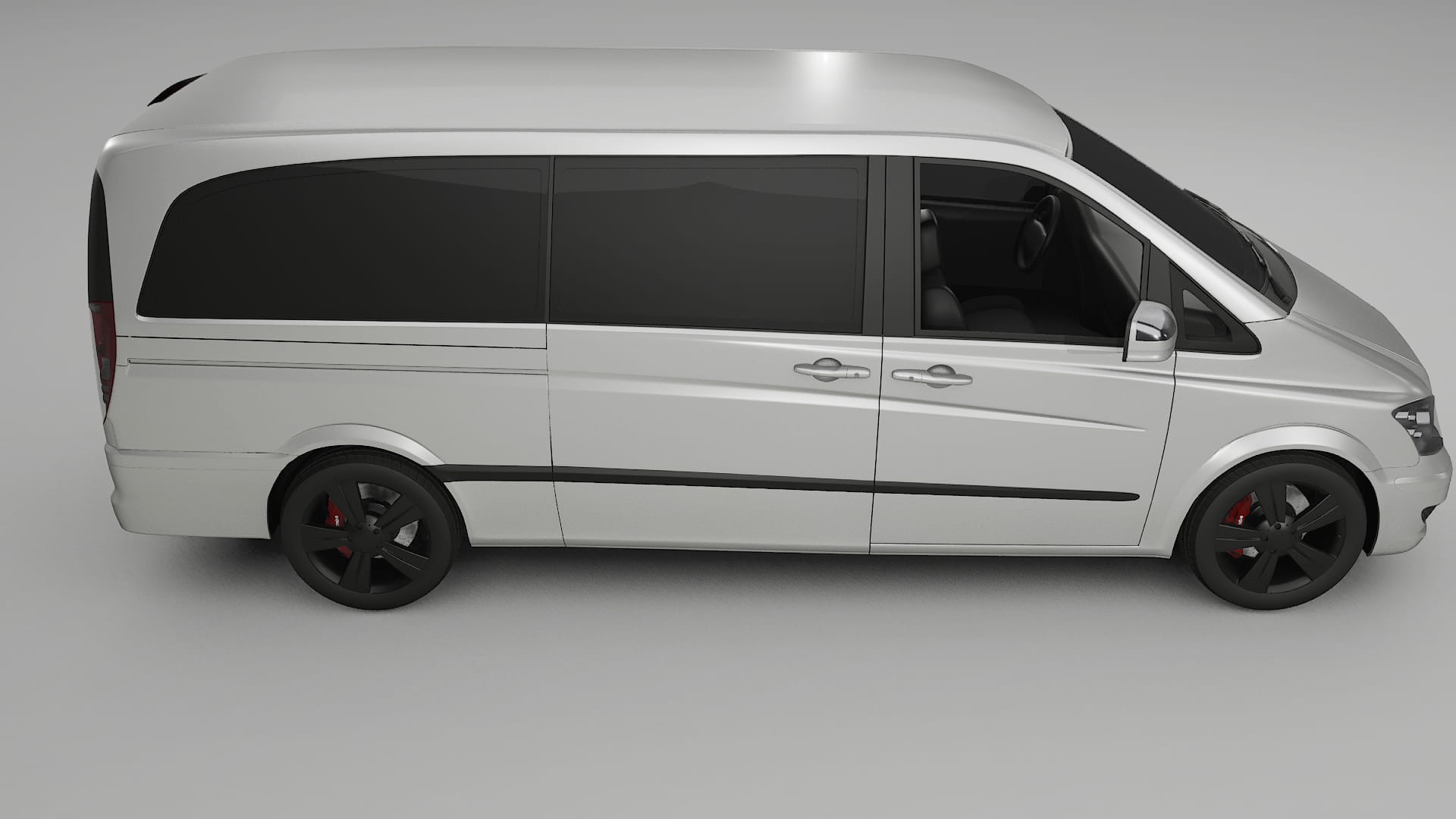 Mercedes Viano Extralong W439 Facelift LCI TPU Paint Protection Film | OPAL Color Change PPF Full Pre-Cut Kit