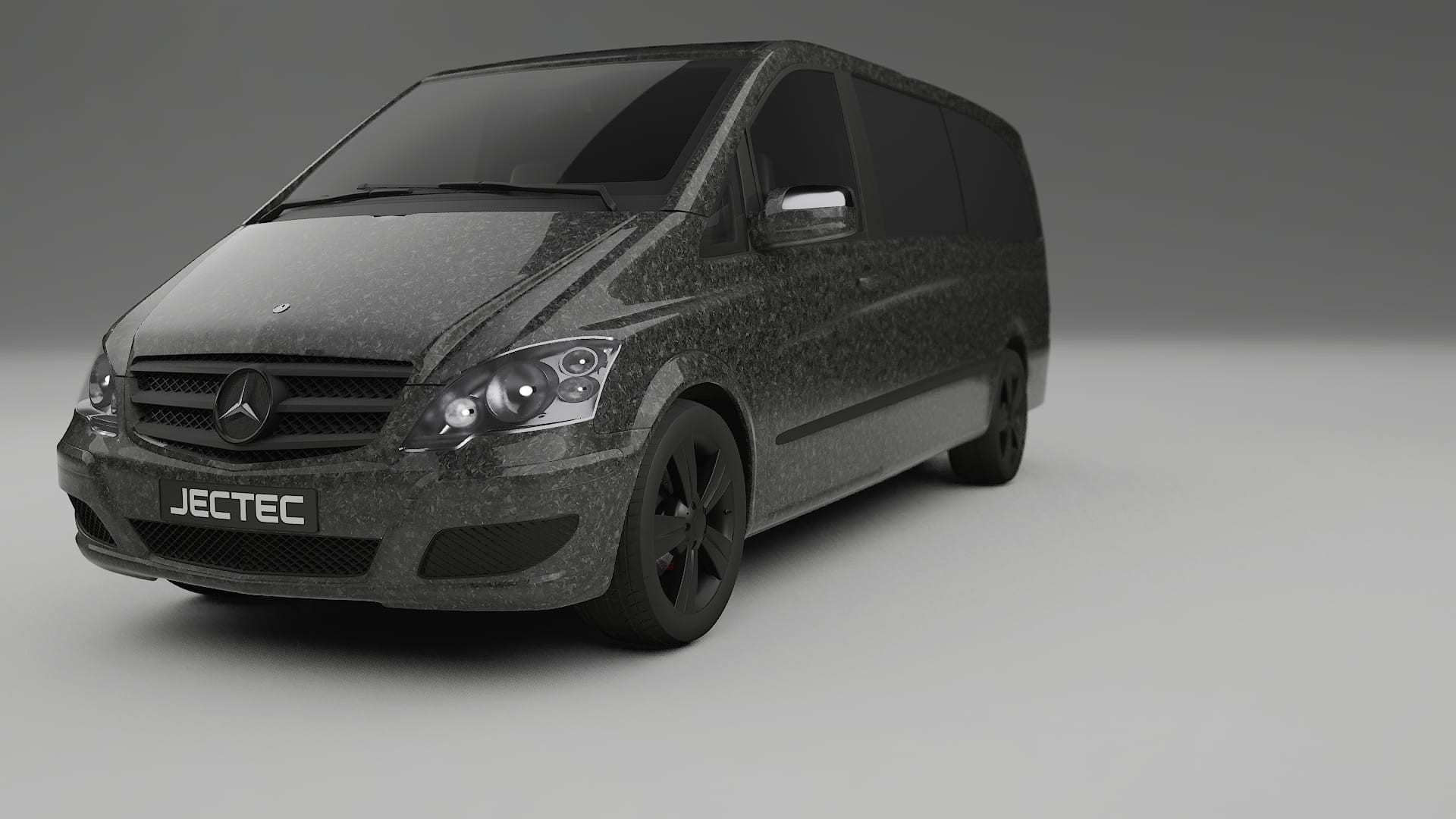 Mercedes Viano Extralong W439 Facelift LCI TPU Paint Protection Film | FORGED S Color Change PPF Full Pre-Cut Kit