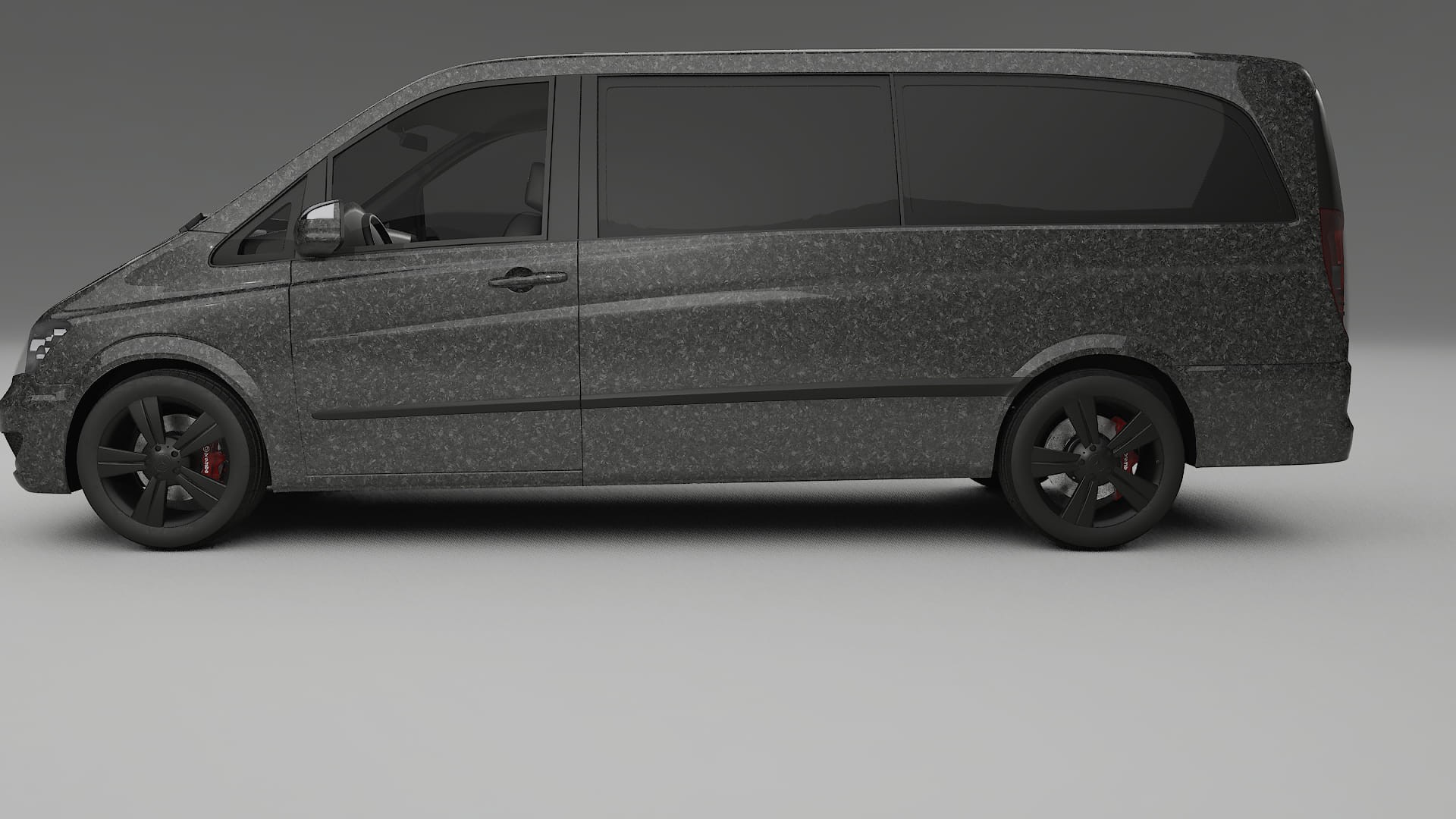 Mercedes Viano Extralong W439 Facelift LCI TPU Paint Protection Film | FORGED S Color Change PPF Full Pre-Cut Kit 2