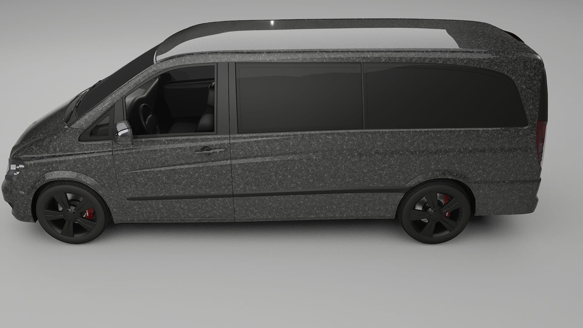 Mercedes Viano Extralong W439 Facelift LCI TPU Paint Protection Film | FORGED S Color Change PPF Full Pre-Cut Kit