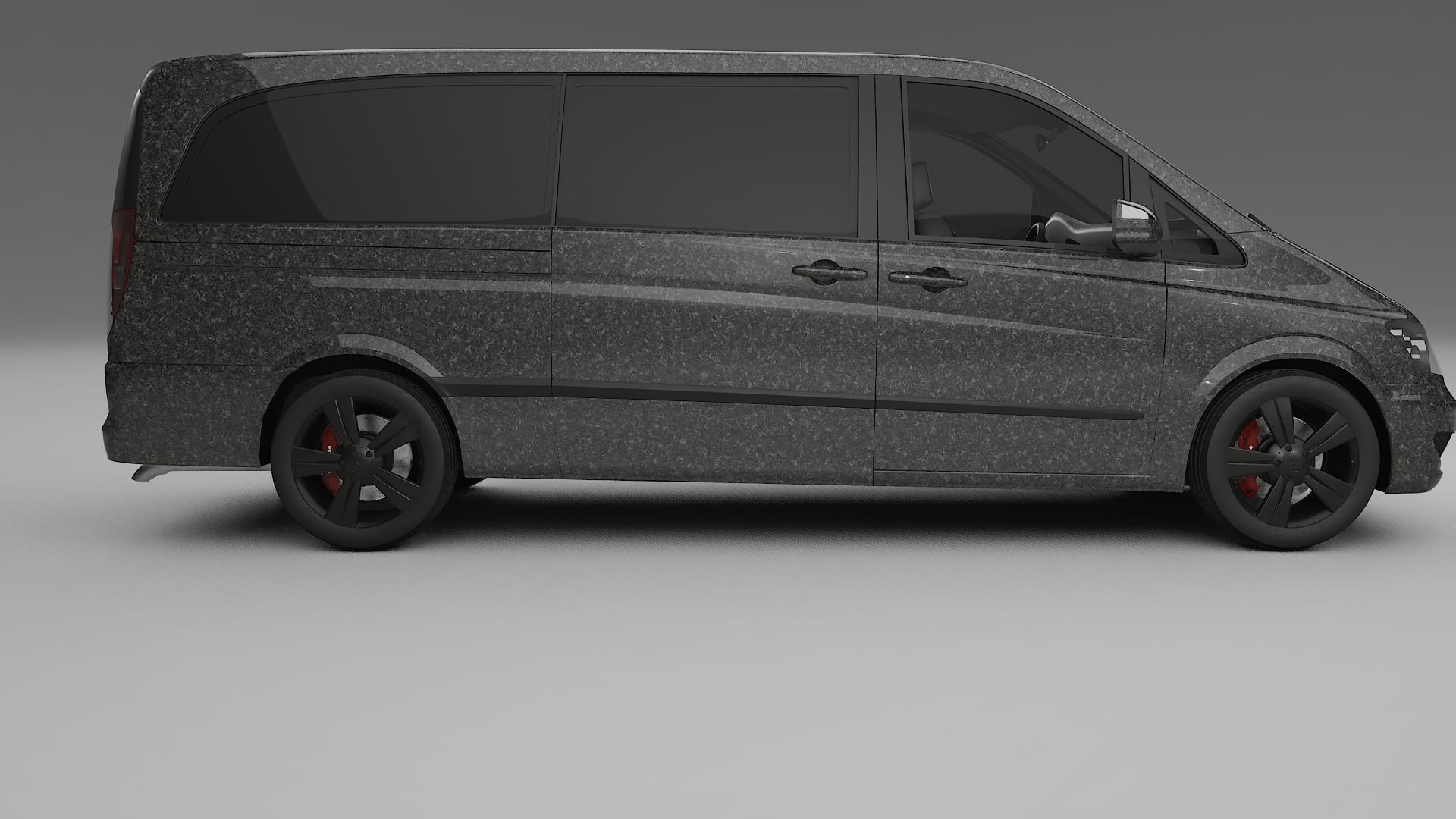 Mercedes Viano Extralong W439 Facelift LCI TPU Paint Protection Film | FORGED S Color Change PPF Full Pre-Cut Kit
