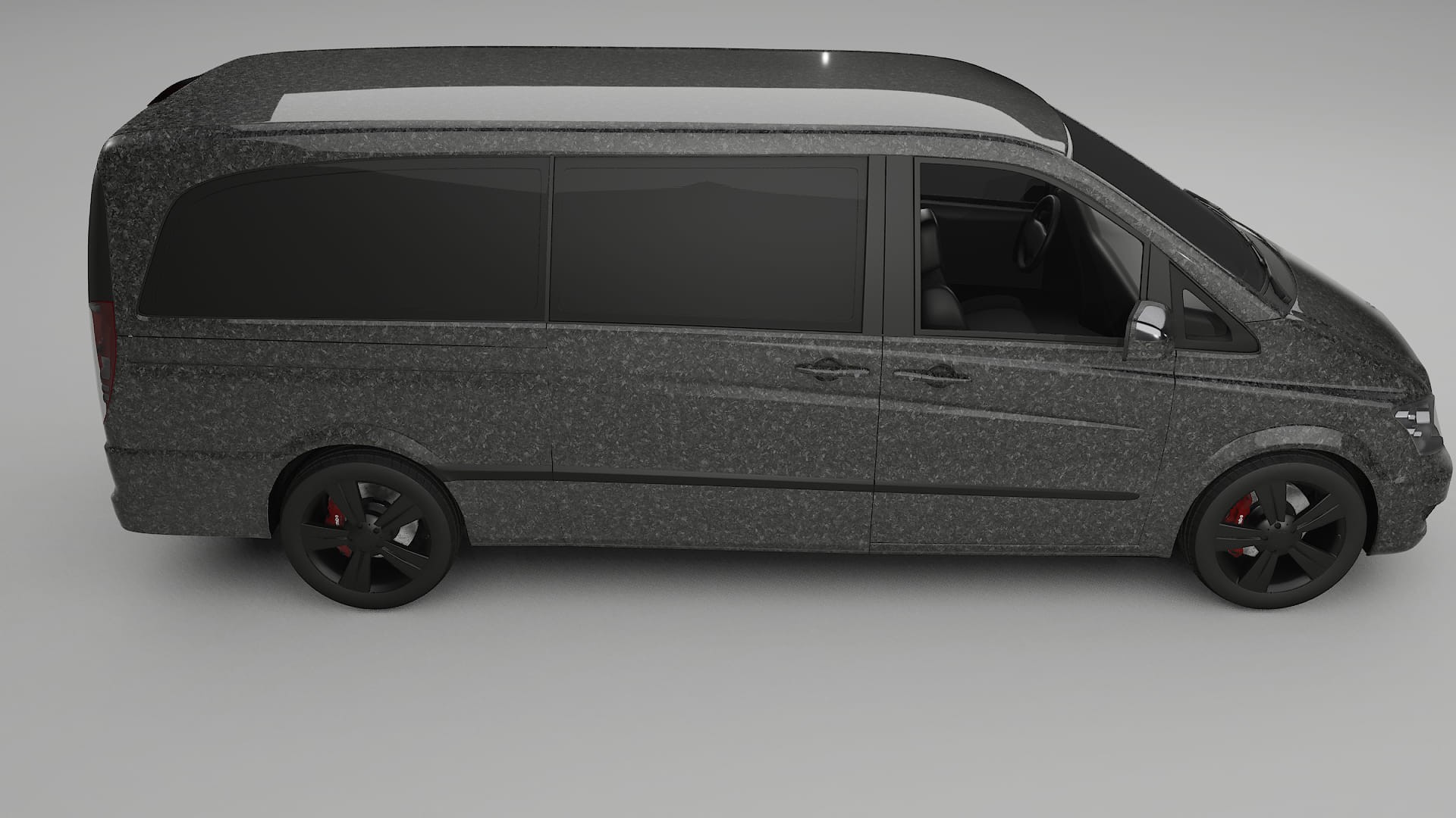 Mercedes Viano Extralong W439 Facelift LCI TPU Paint Protection Film | FORGED S Color Change PPF Full Pre-Cut Kit