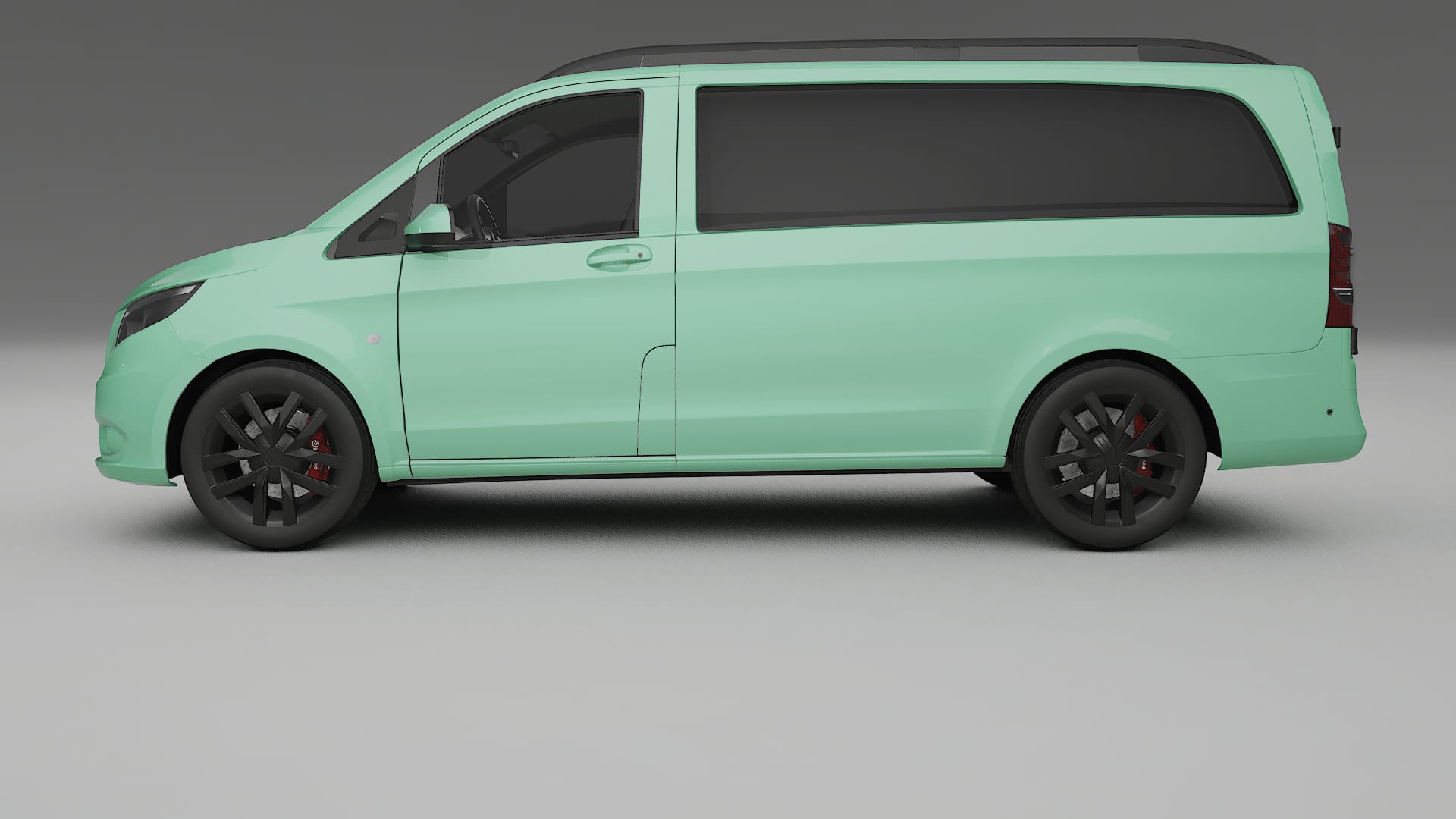Mercedes Vito-Short W447 prefacelift pre-LCI TPU Paint Protection Film | DUSTY Color Change PPF Full Pre-Cut Kit