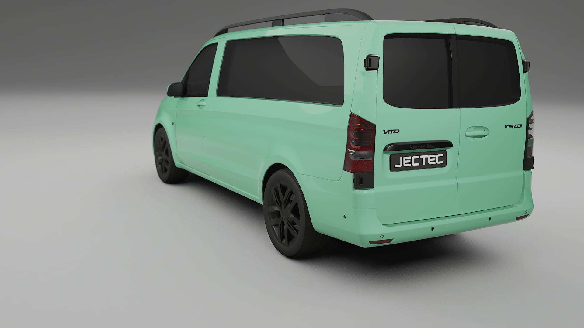 Mercedes Vito-Short W447 prefacelift pre-LCI TPU Paint Protection Film | DUSTY Color Change PPF Full Pre-Cut Kit