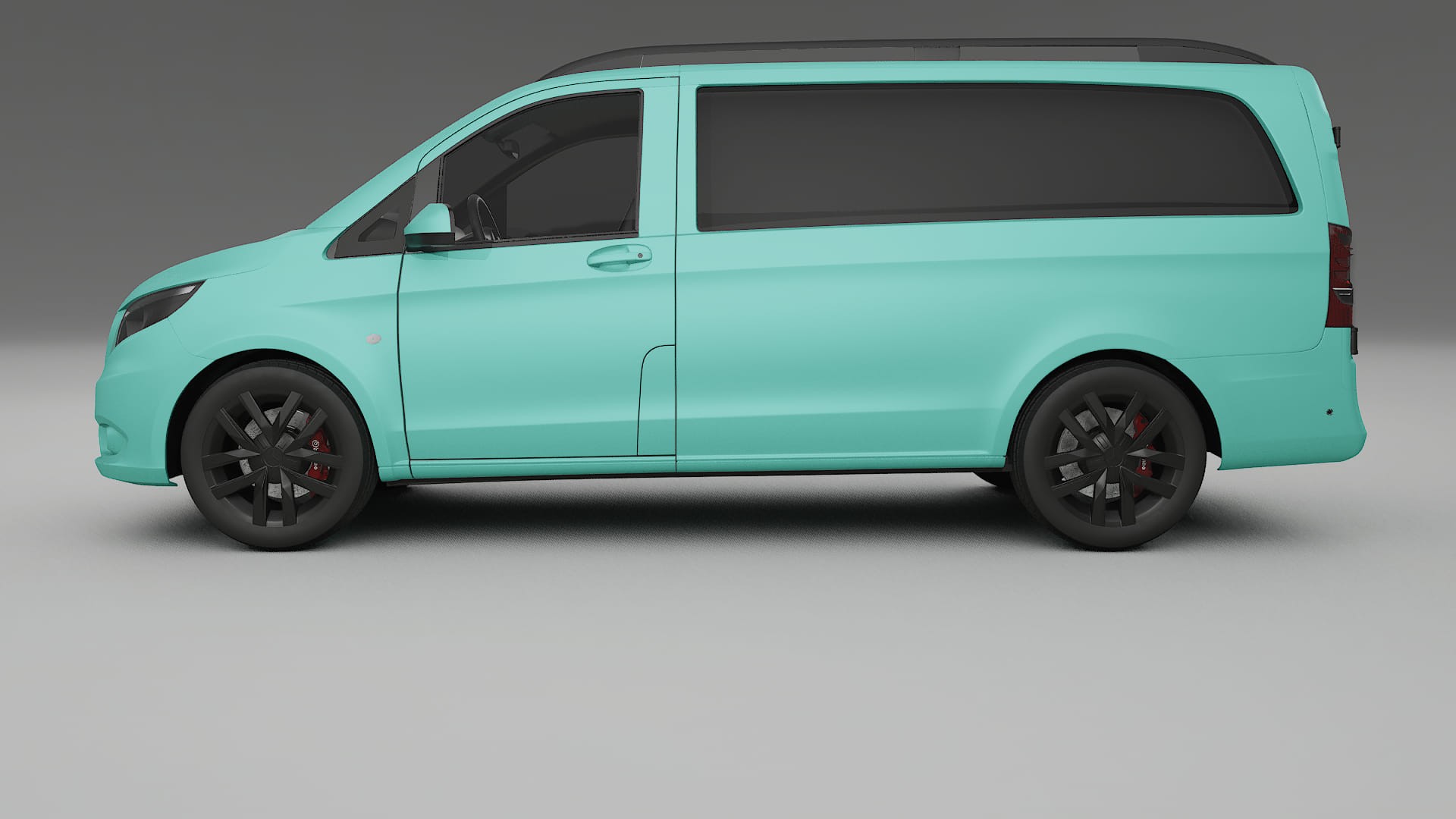 Mercedes Vito-Short W447 prefacelift pre-LCI TPU Paint Protection Film | FROST Color Change PPF Full Pre-Cut Kit