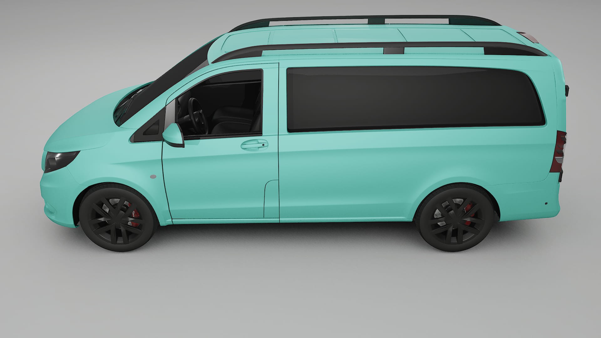 Mercedes Vito-Short W447 prefacelift pre-LCI TPU Paint Protection Film | FROST Color Change PPF Full Pre-Cut Kit
