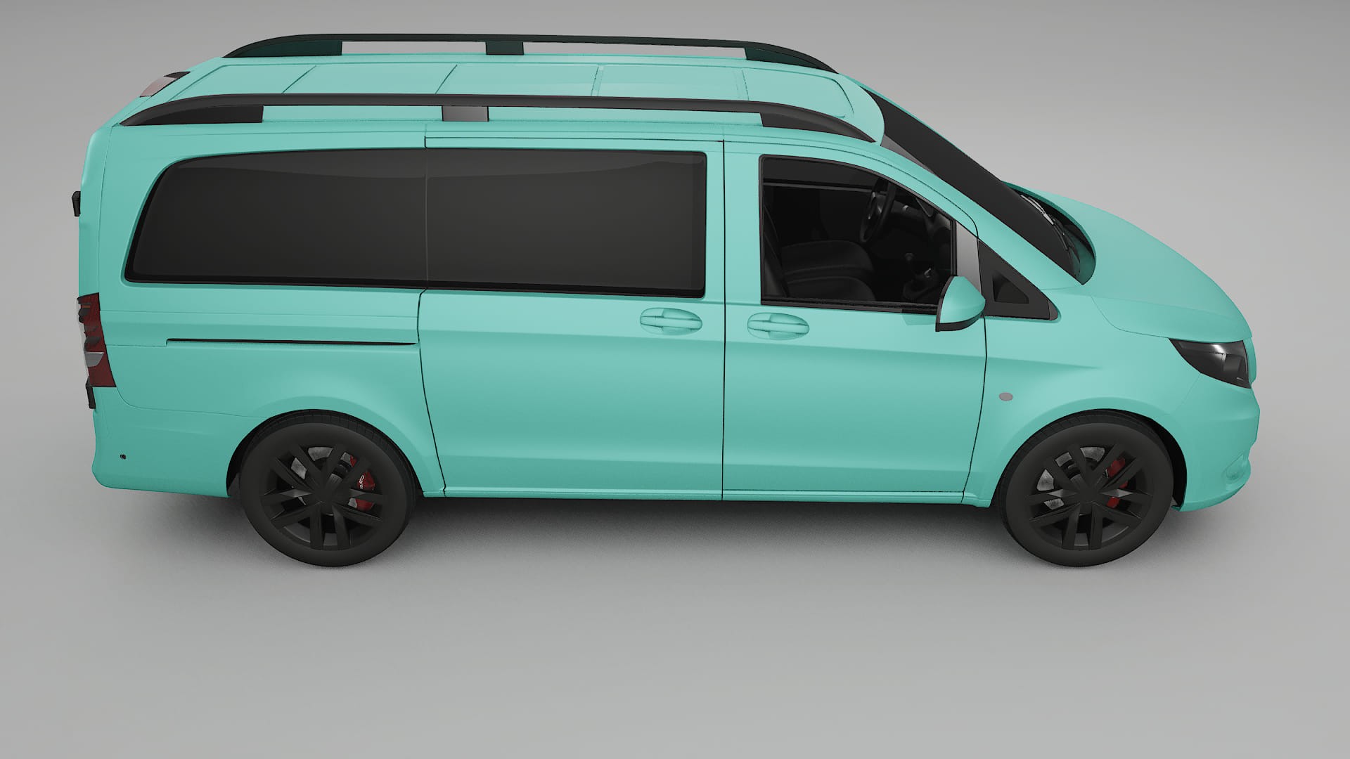 Mercedes Vito-Short W447 prefacelift pre-LCI TPU Paint Protection Film | FROST Color Change PPF Full Pre-Cut Kit