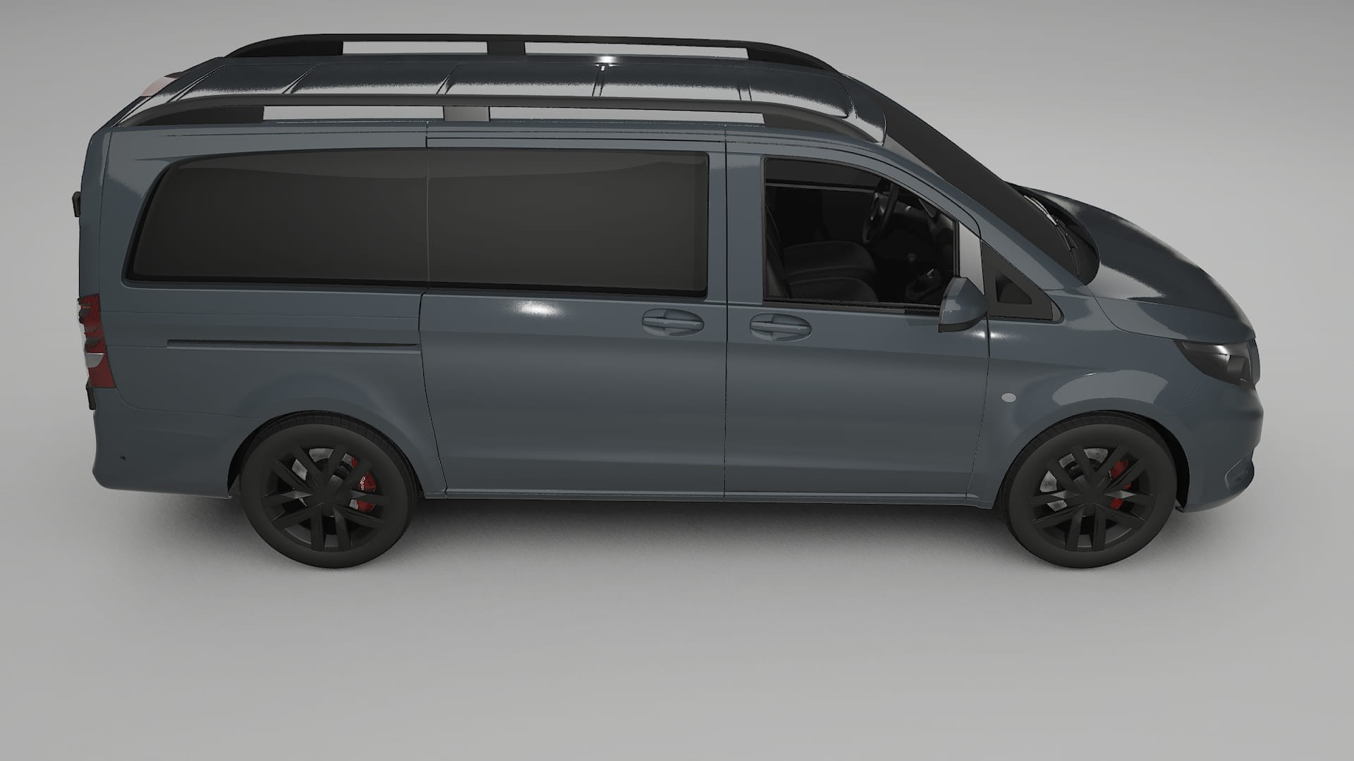 Mercedes Vito-Short W447 prefacelift pre-LCI TPU Paint Protection Film | GRANITE Color Change PPF Full Pre-Cut Kit
